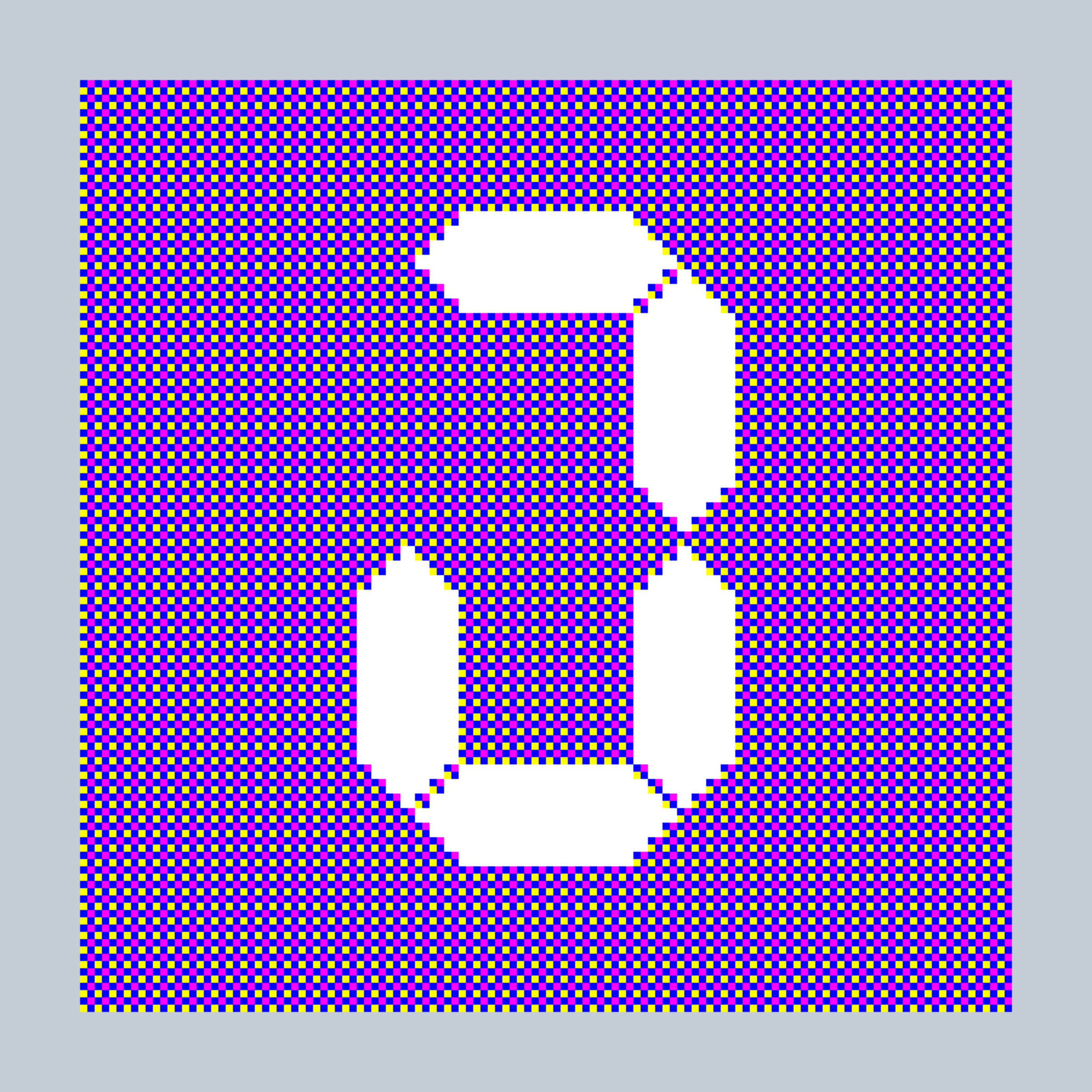 Art Blocks - Art Blocks v2 - 27-Bit Digital #186 - NFT # 21000186