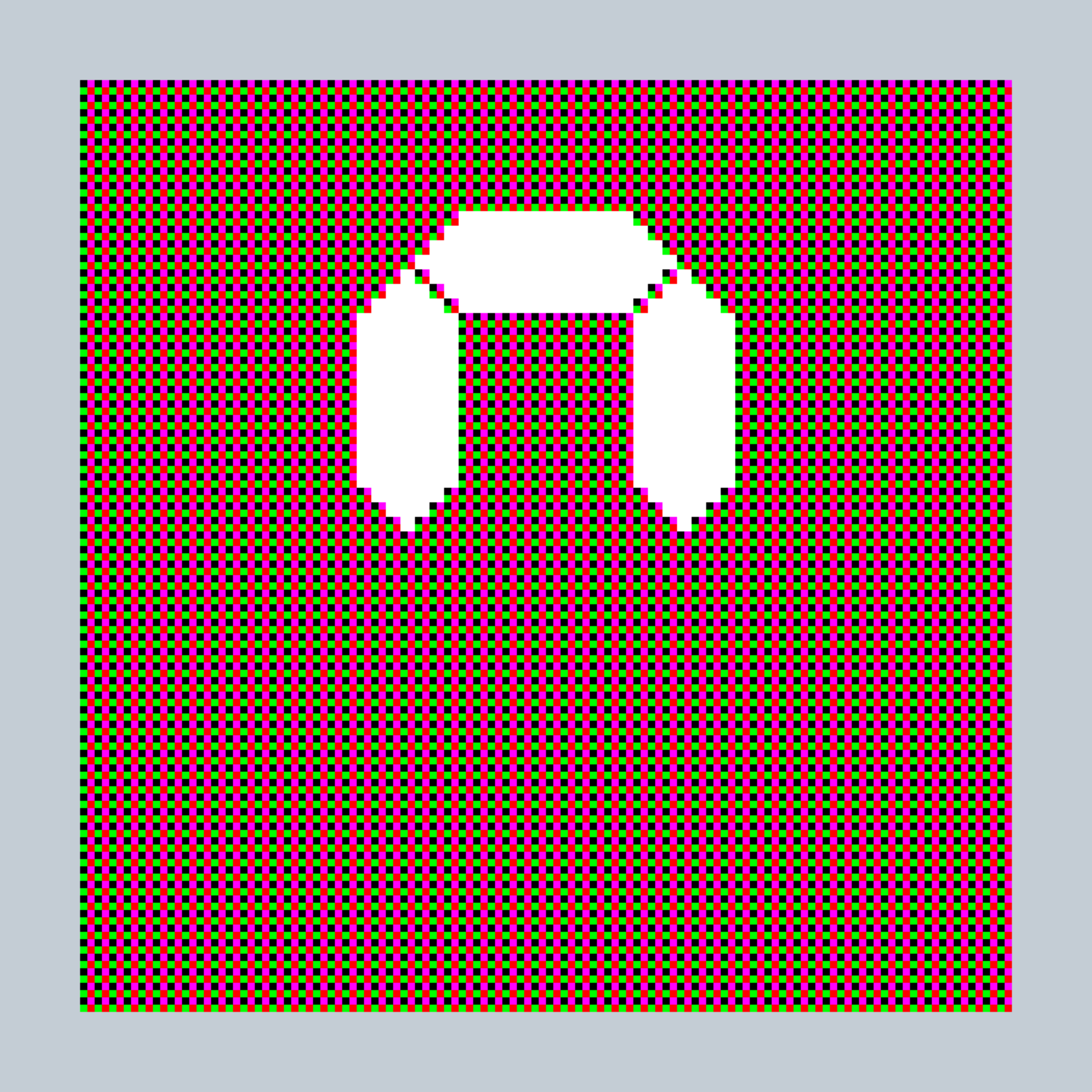 Art Blocks - Art Blocks v2 - 27-Bit Digital #189 - NFT # 21000189