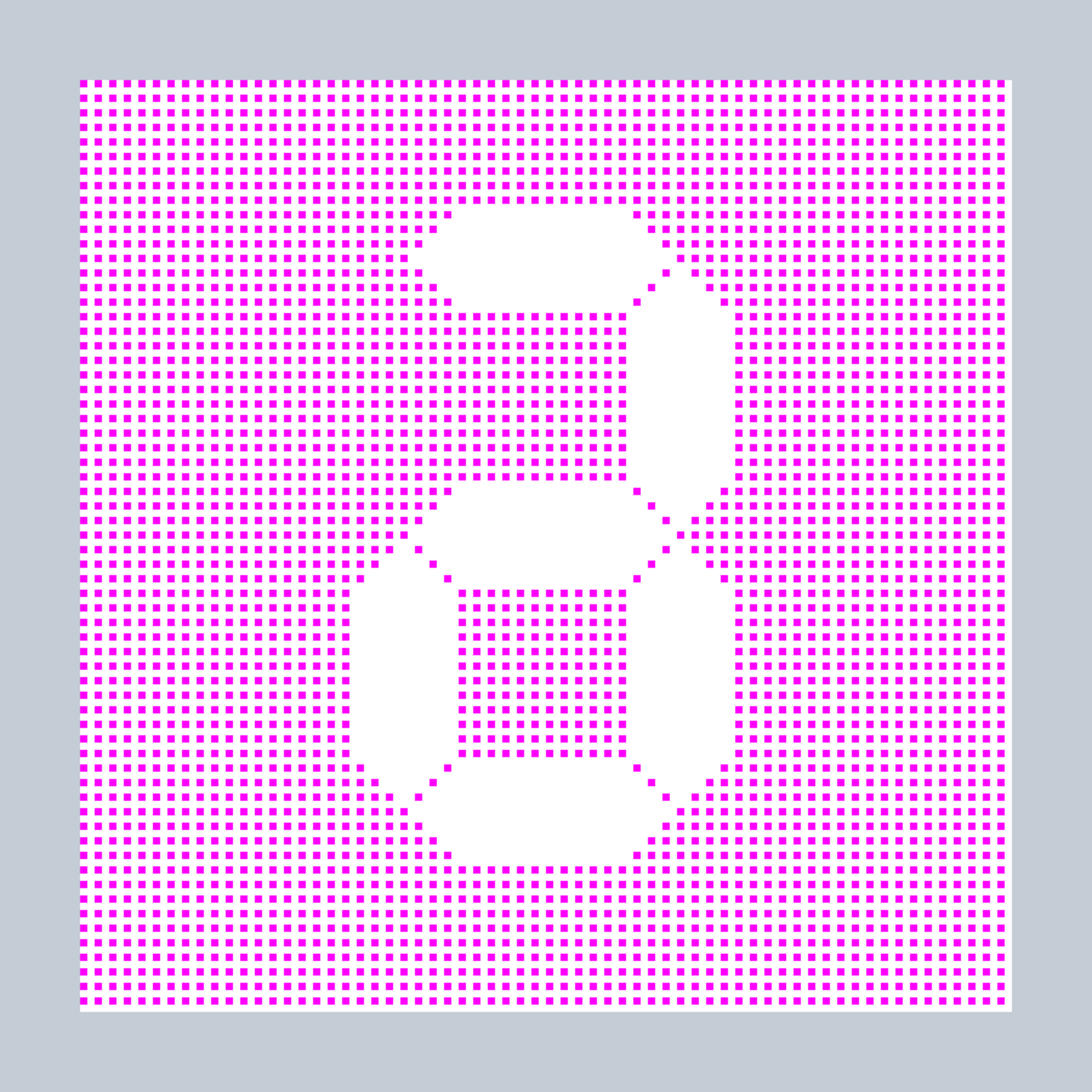 Art Blocks - Art Blocks v2 - 27-Bit Digital #200 - NFT # 21000200