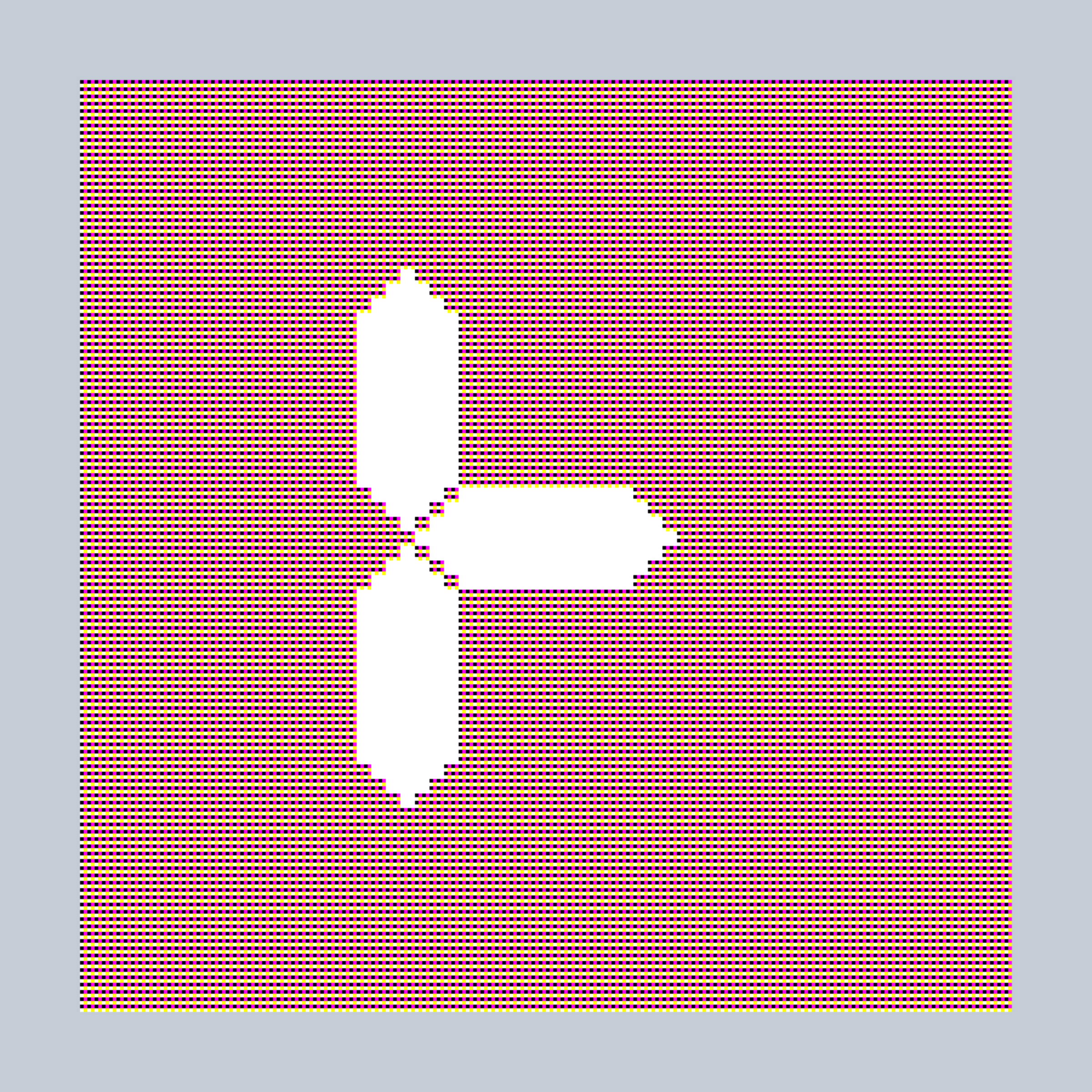 Art Blocks - Art Blocks v2 - 27-Bit Digital #202 - NFT # 21000202