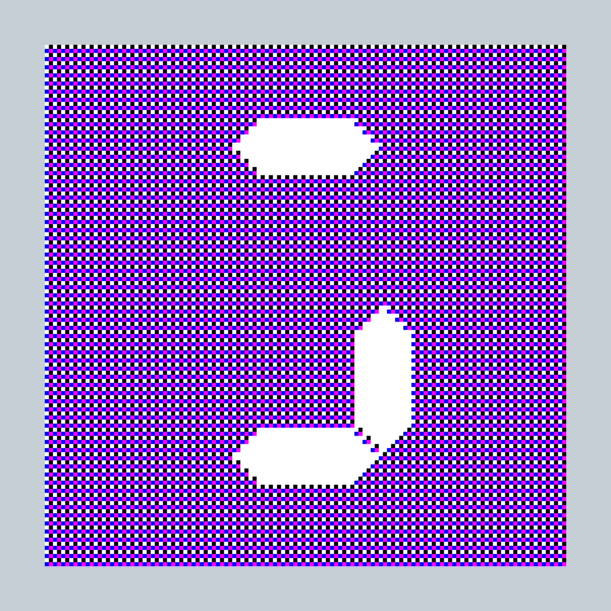 Art Blocks - Art Blocks v2 - 27-Bit Digital #207 - NFT # 21000207