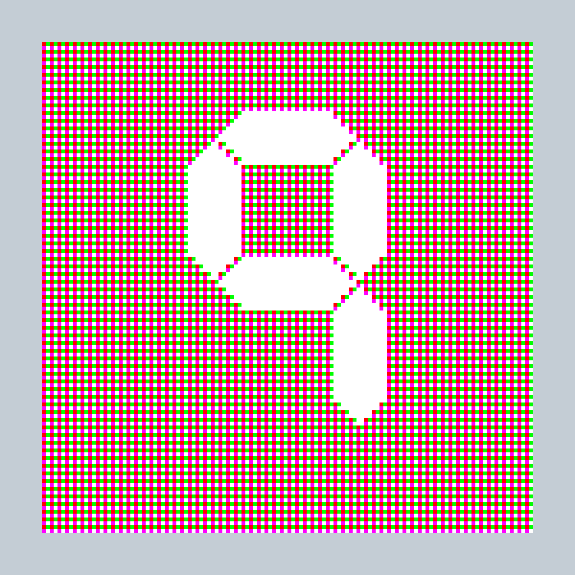 Art Blocks - Art Blocks v2 - 27-Bit Digital #213 - NFT # 21000213