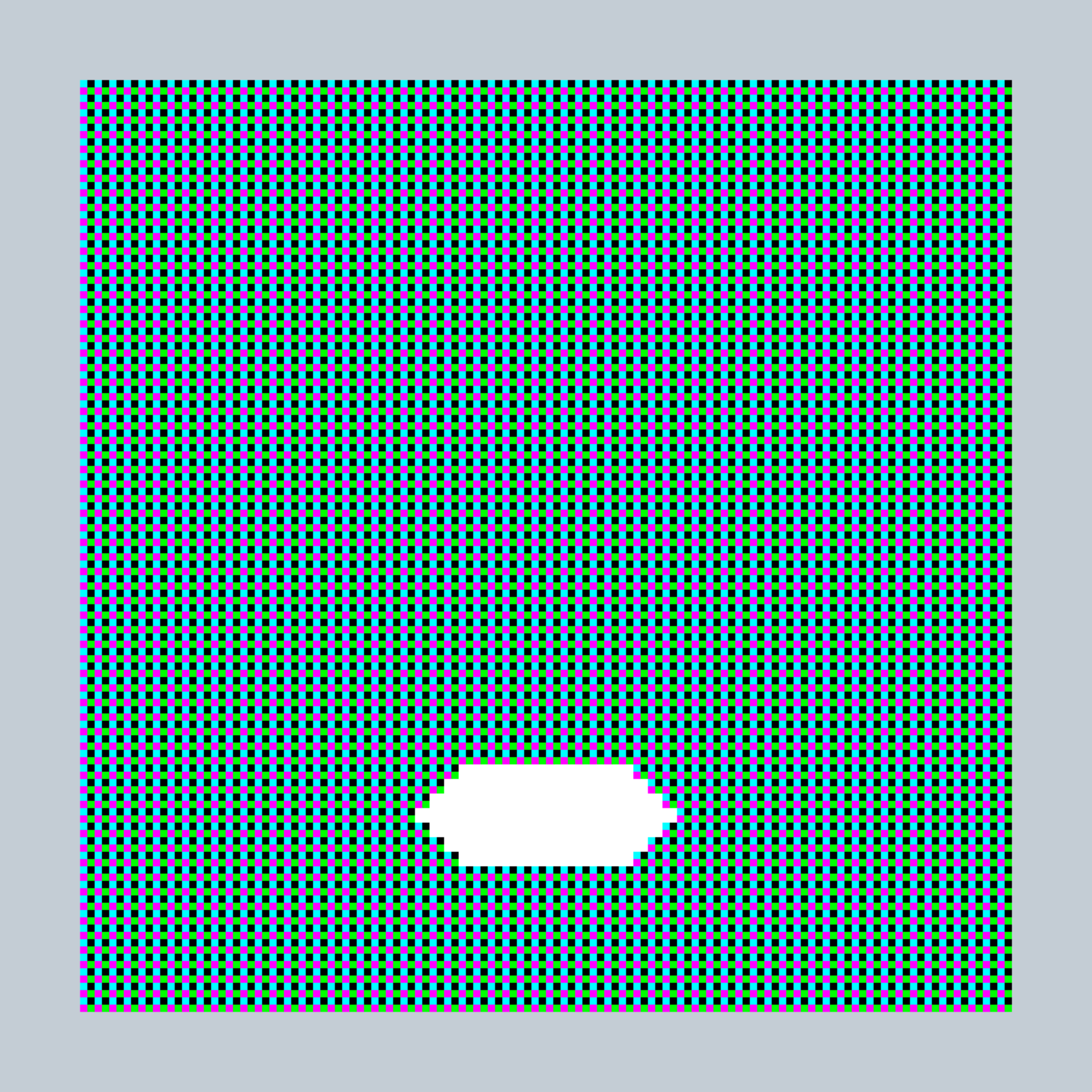 Art Blocks - Art Blocks v2 - 27-Bit Digital #221 - NFT # 21000221