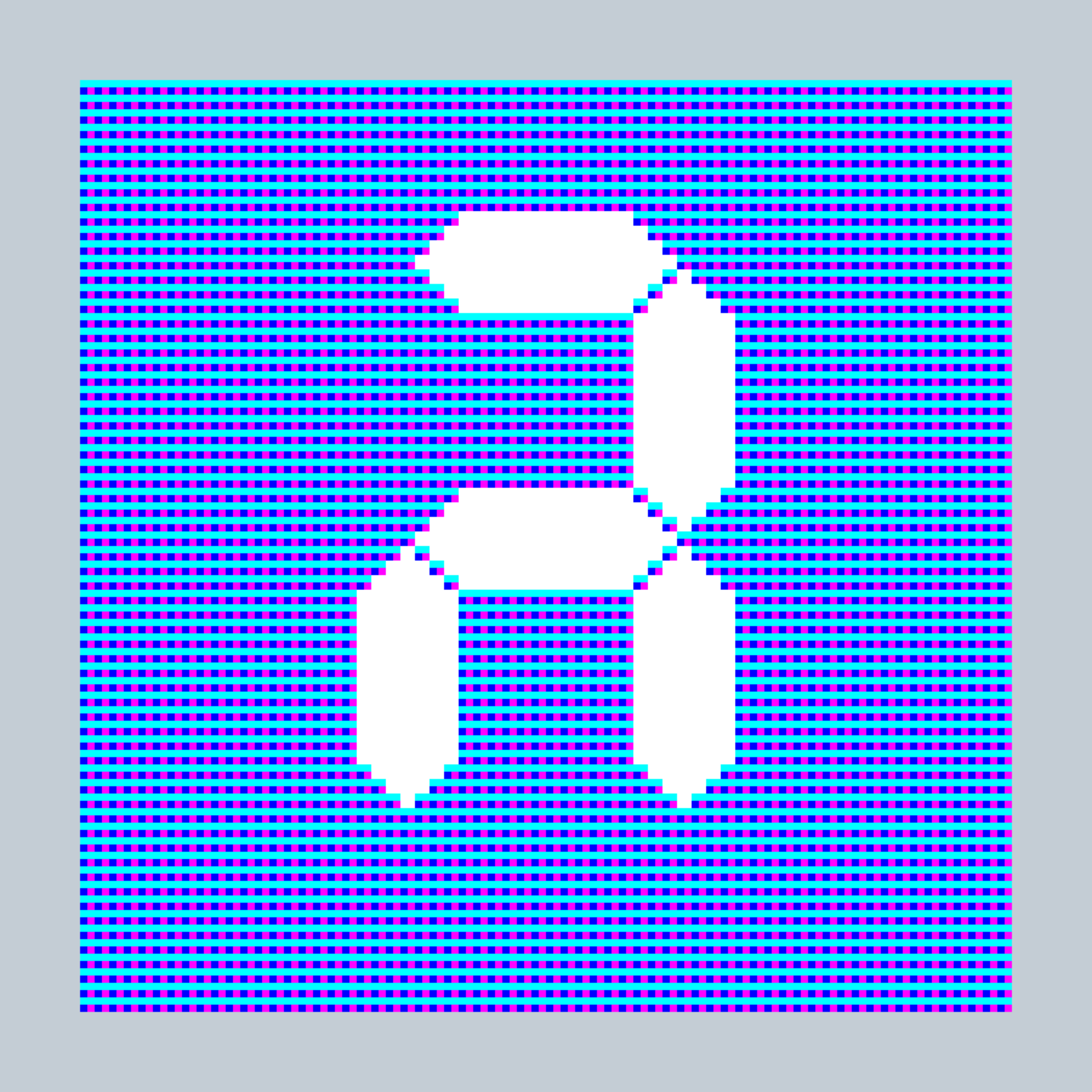 Art Blocks - Art Blocks v2 - 27-Bit Digital #224 - NFT # 21000224