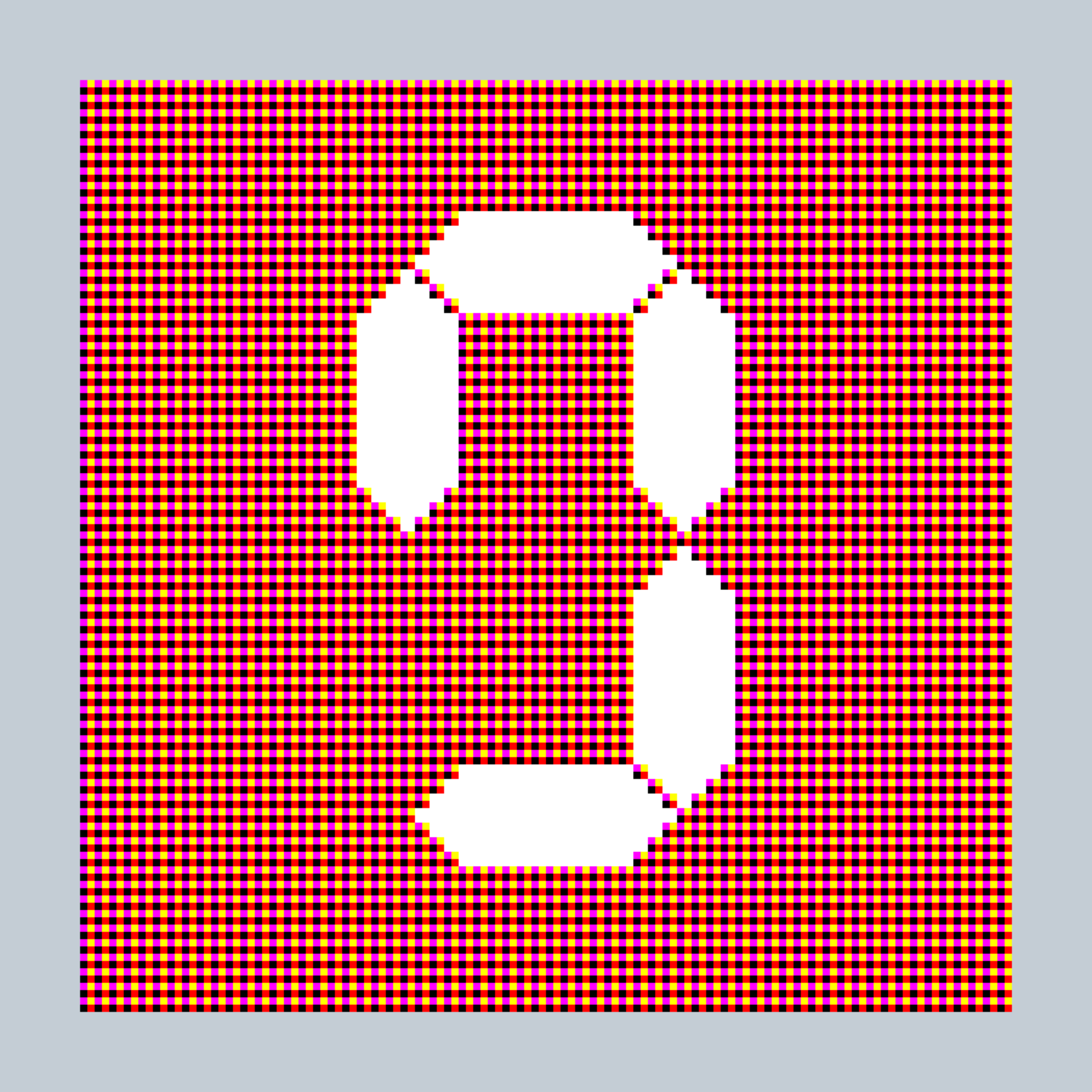 Art Blocks - Art Blocks v2 - 27-Bit Digital #236 - NFT # 21000236