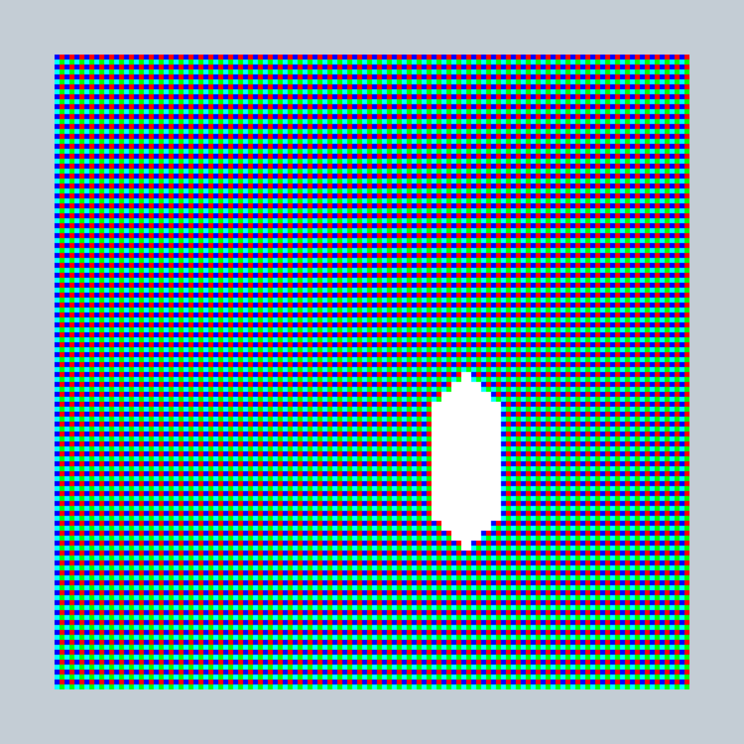 Art Blocks - Art Blocks v2 - 27-Bit Digital #238 - NFT # 21000238