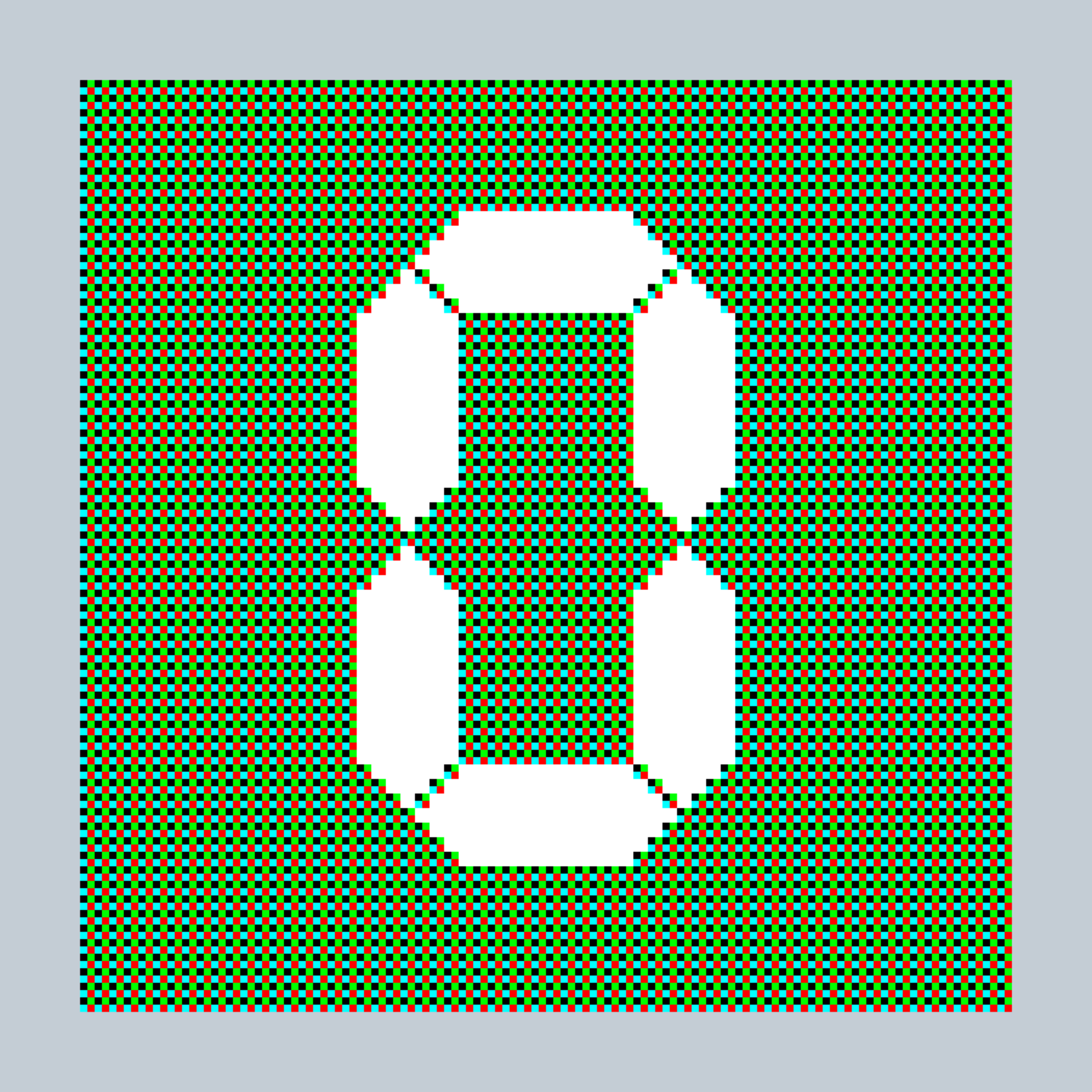 Art Blocks - Art Blocks v2 - 27-Bit Digital #239 - NFT # 21000239