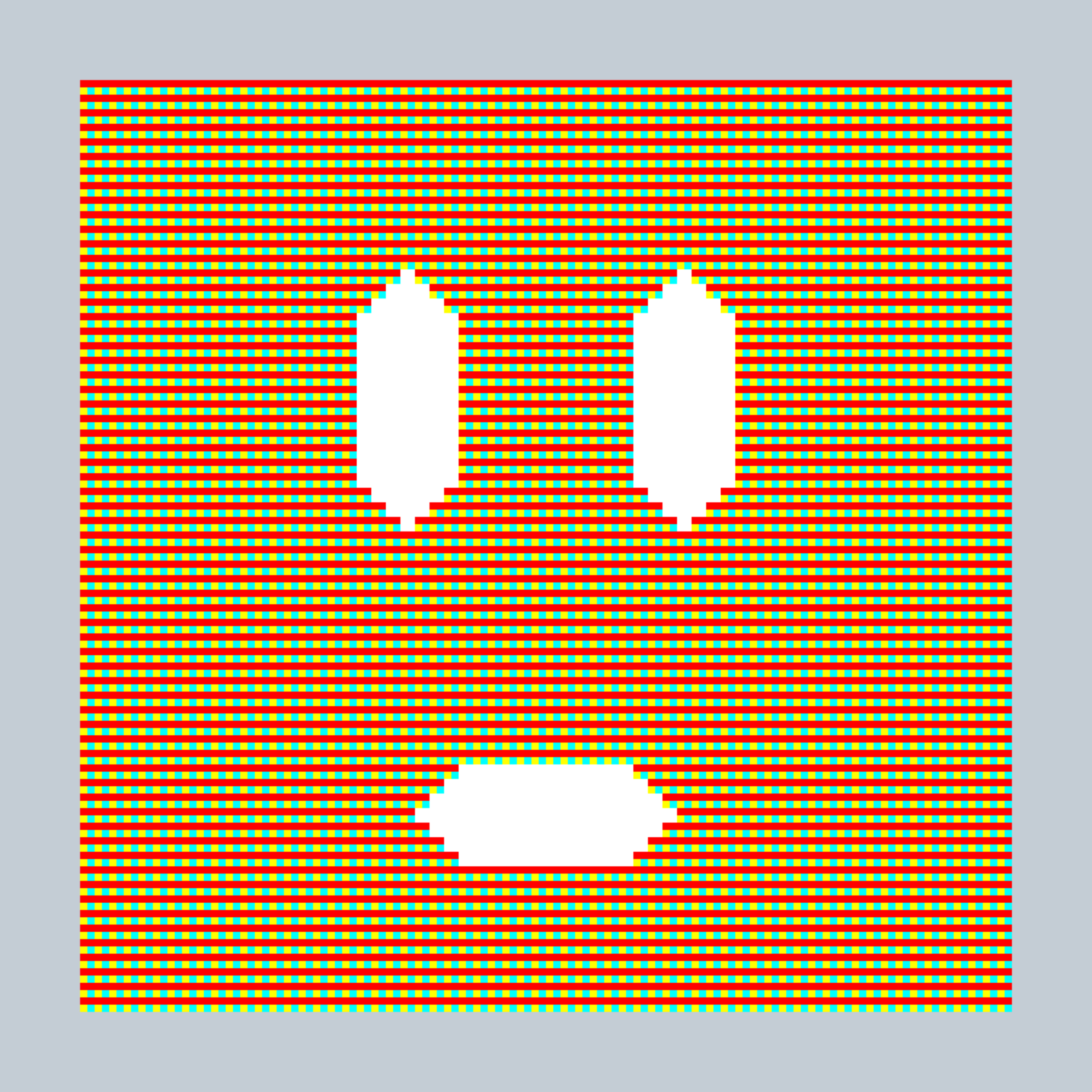 Art Blocks - Art Blocks v2 - 27-Bit Digital #242 - NFT # 21000242