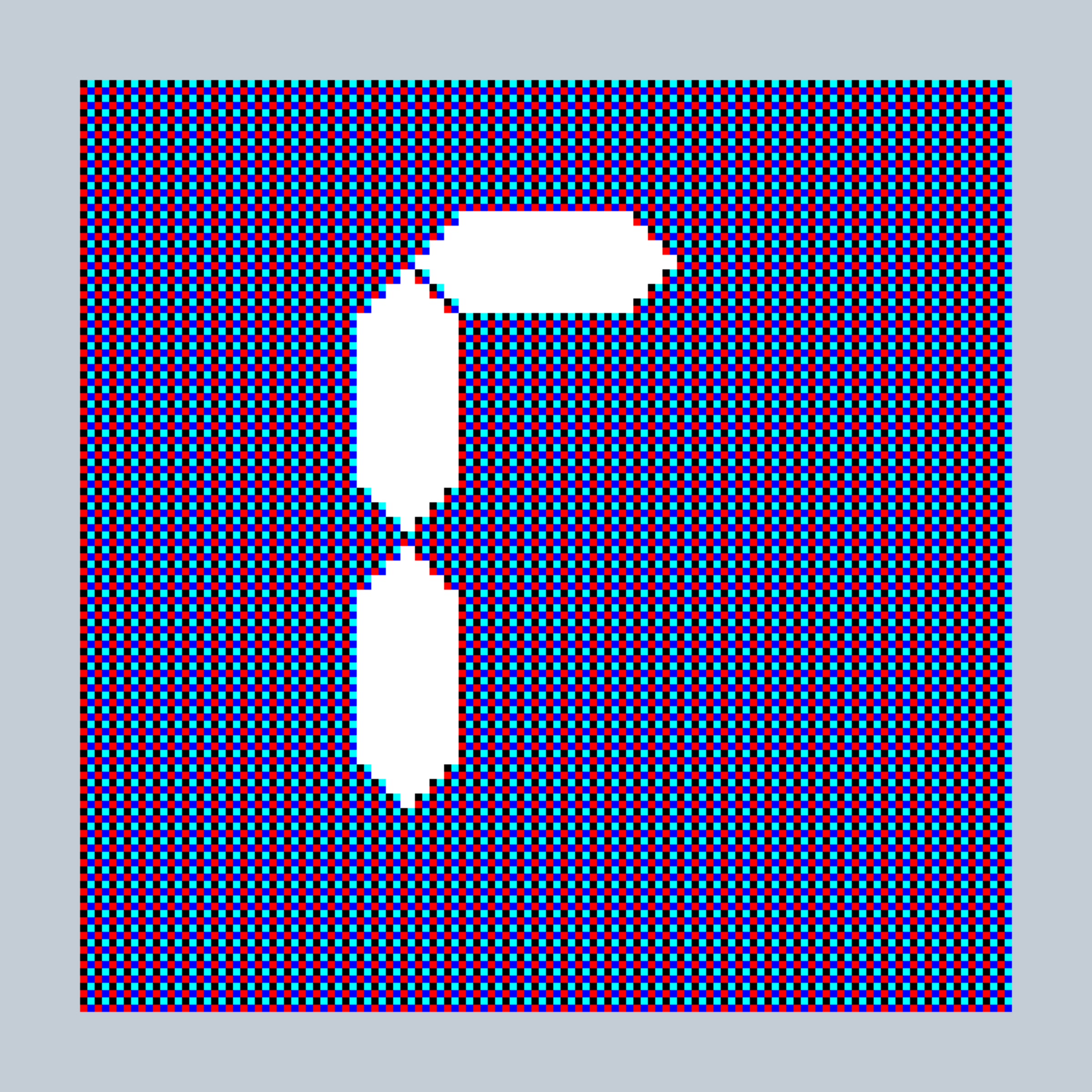 Art Blocks - Art Blocks v2 - 27-Bit Digital #246 - NFT # 21000246