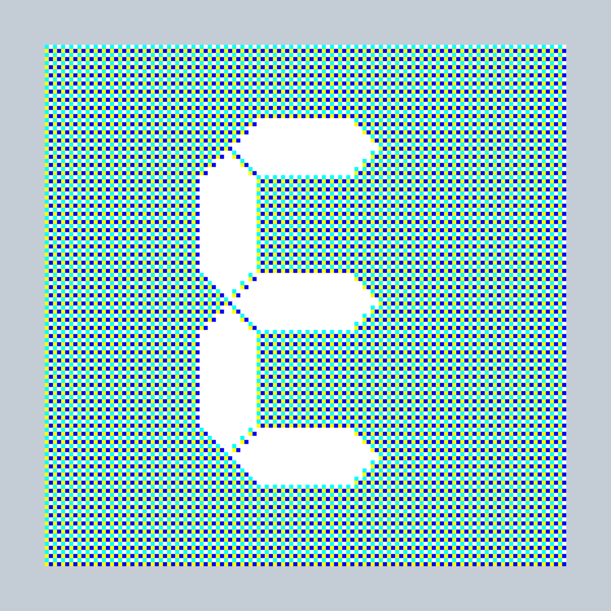 Art Blocks - Art Blocks v2 - 27-Bit Digital #249 - NFT # 21000249