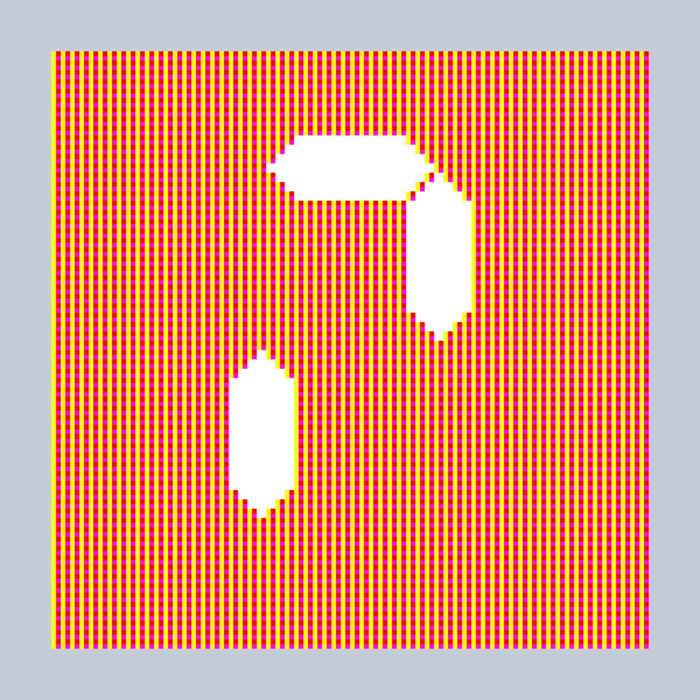 Art Blocks - Art Blocks v2 - 27-Bit Digital #253 - NFT # 21000253