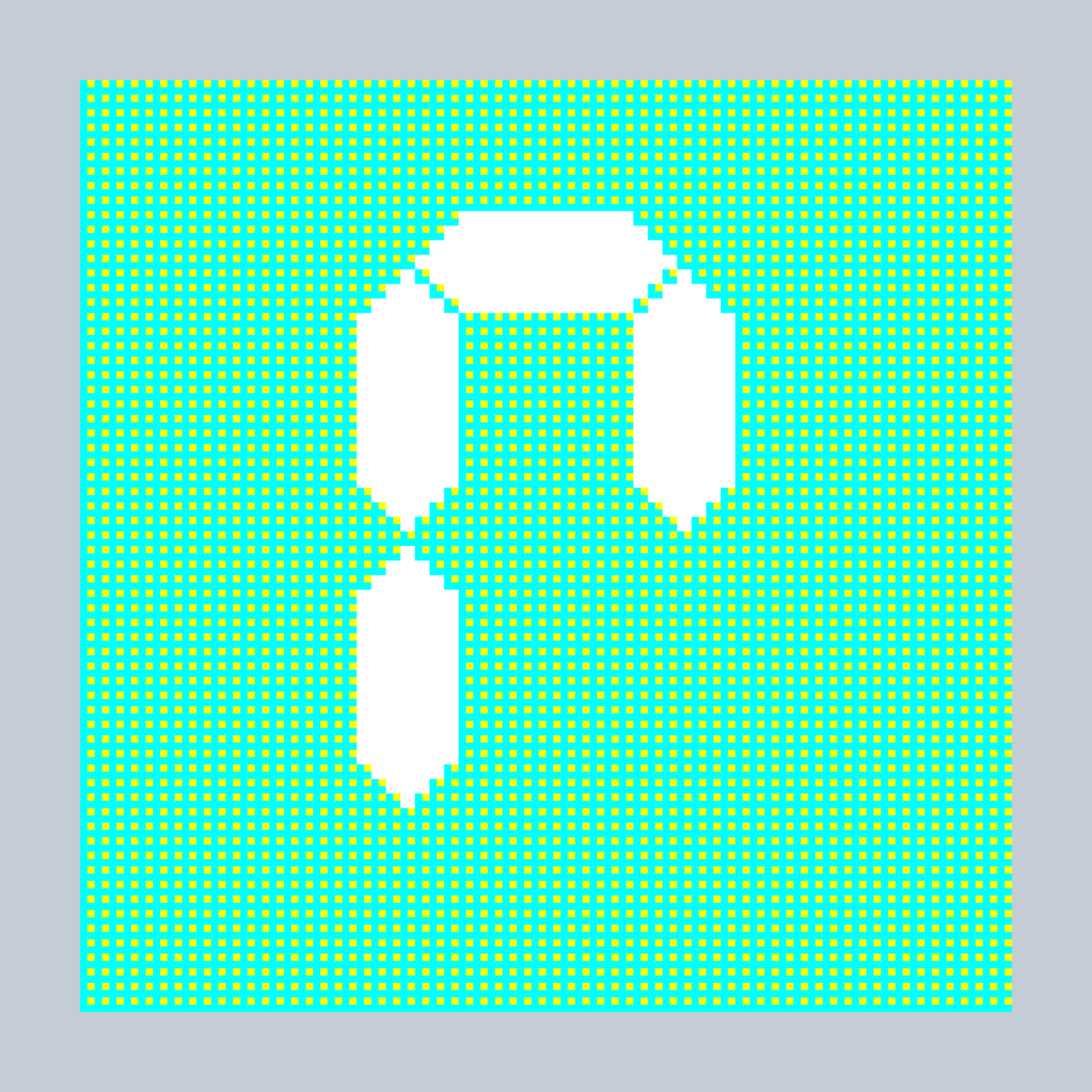 Art Blocks - Art Blocks v2 - 27-Bit Digital #255 - NFT # 21000255