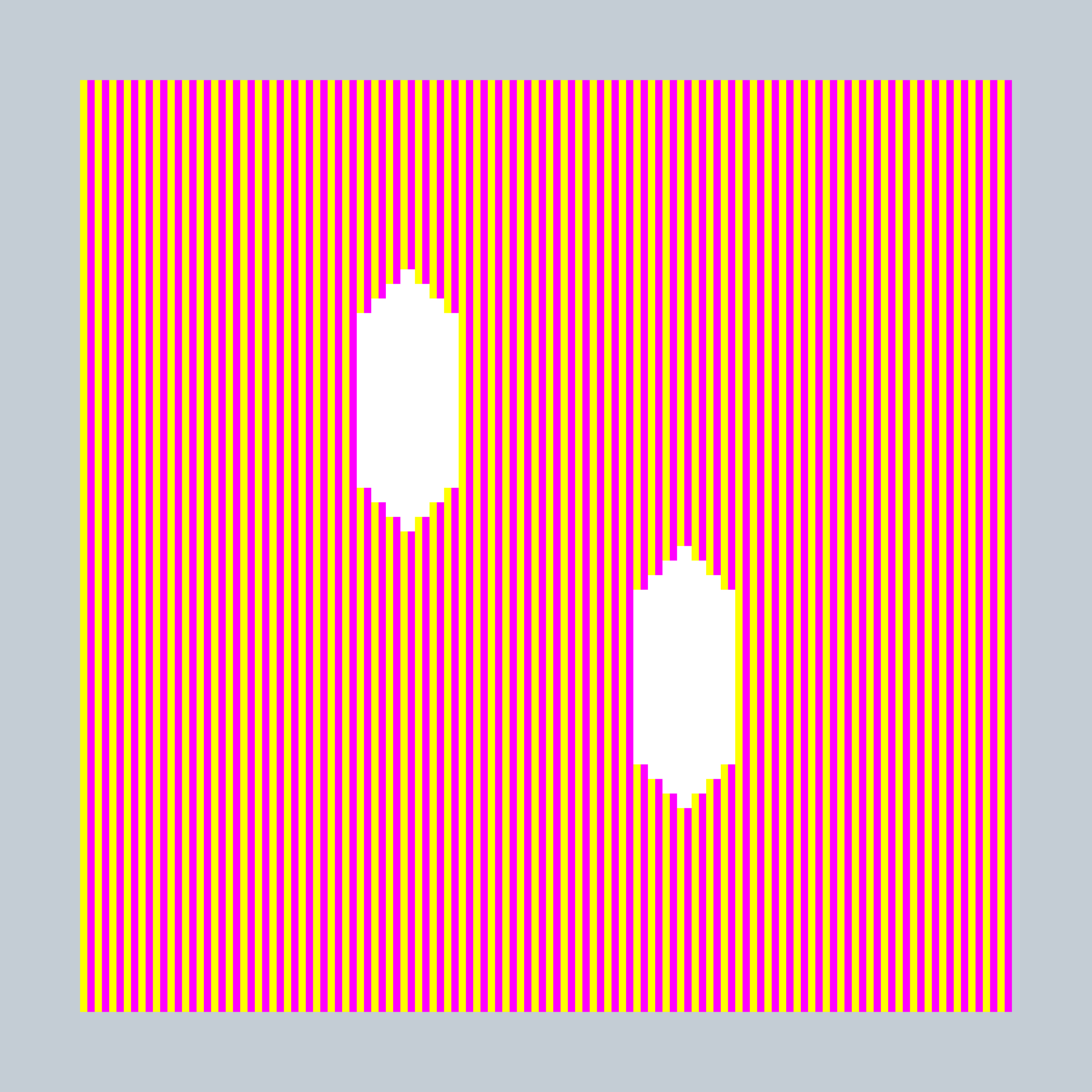 Art Blocks - Art Blocks v2 - 27-Bit Digital #262 - NFT # 21000262