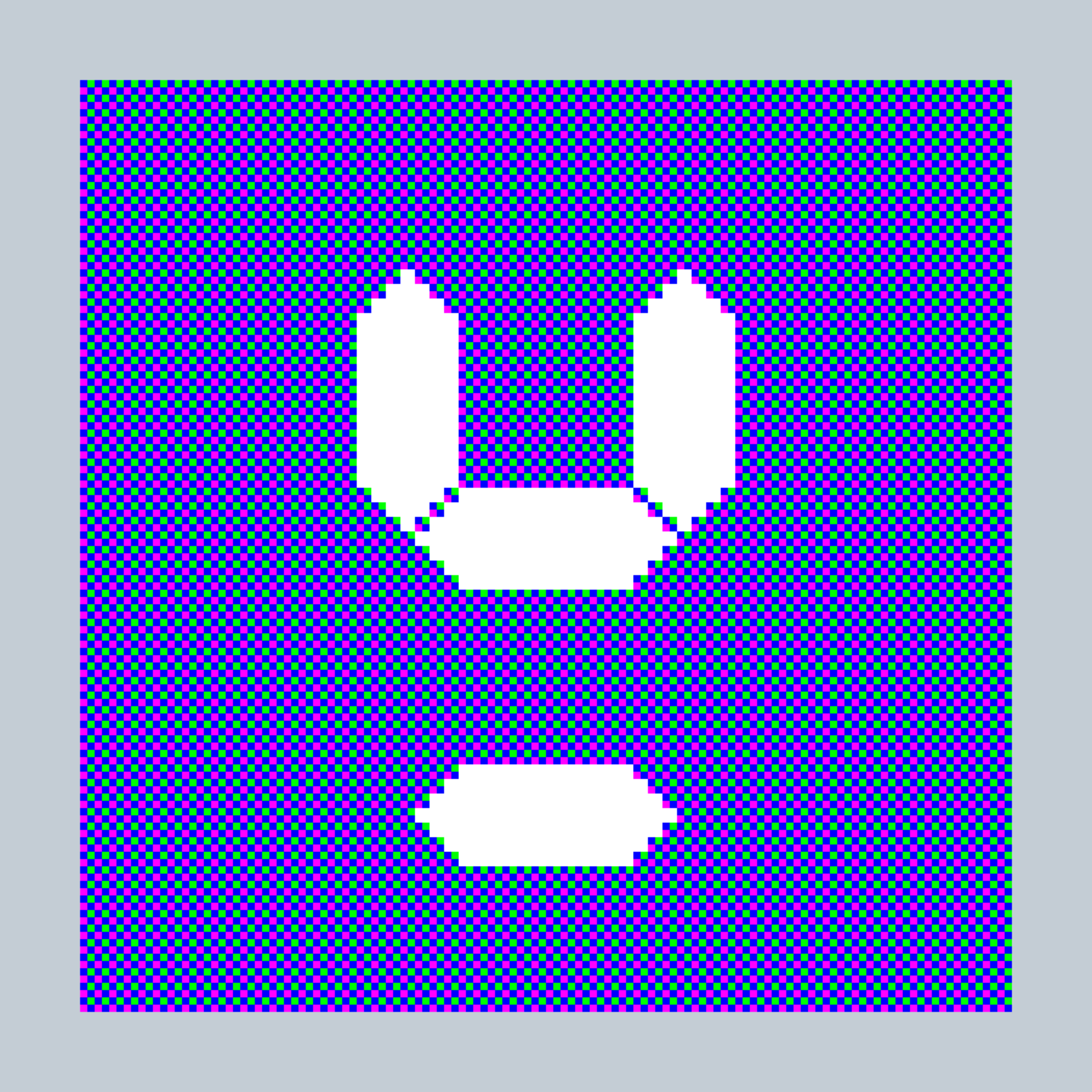 Art Blocks - Art Blocks v2 - 27-Bit Digital #269 - NFT # 21000269