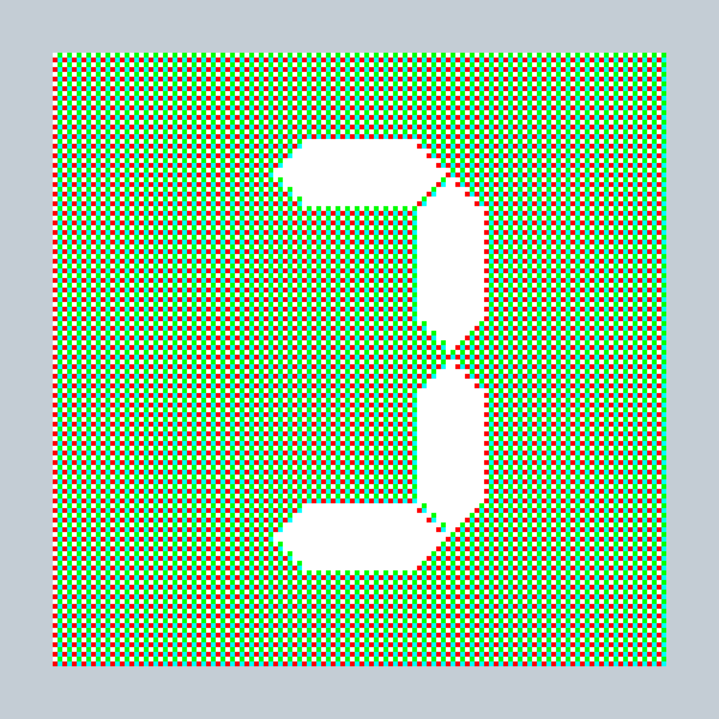 Art Blocks - Art Blocks v2 - 27-Bit Digital #273 - NFT # 21000273