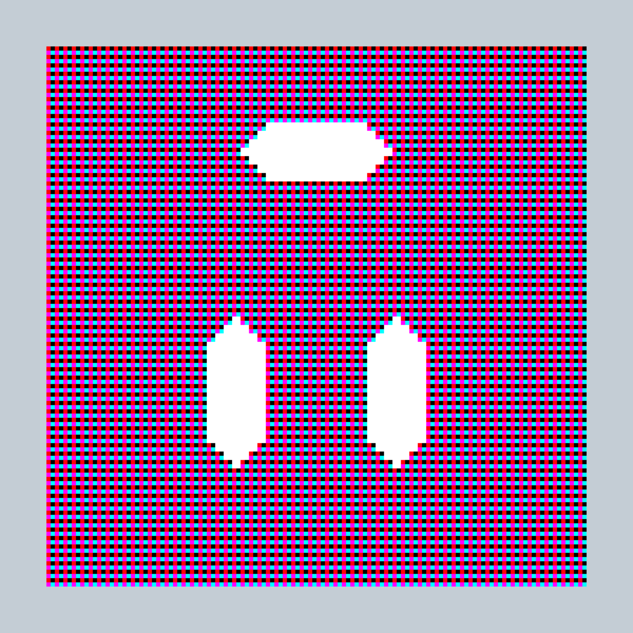 Art Blocks - Art Blocks v2 - 27-Bit Digital #274 - NFT # 21000274