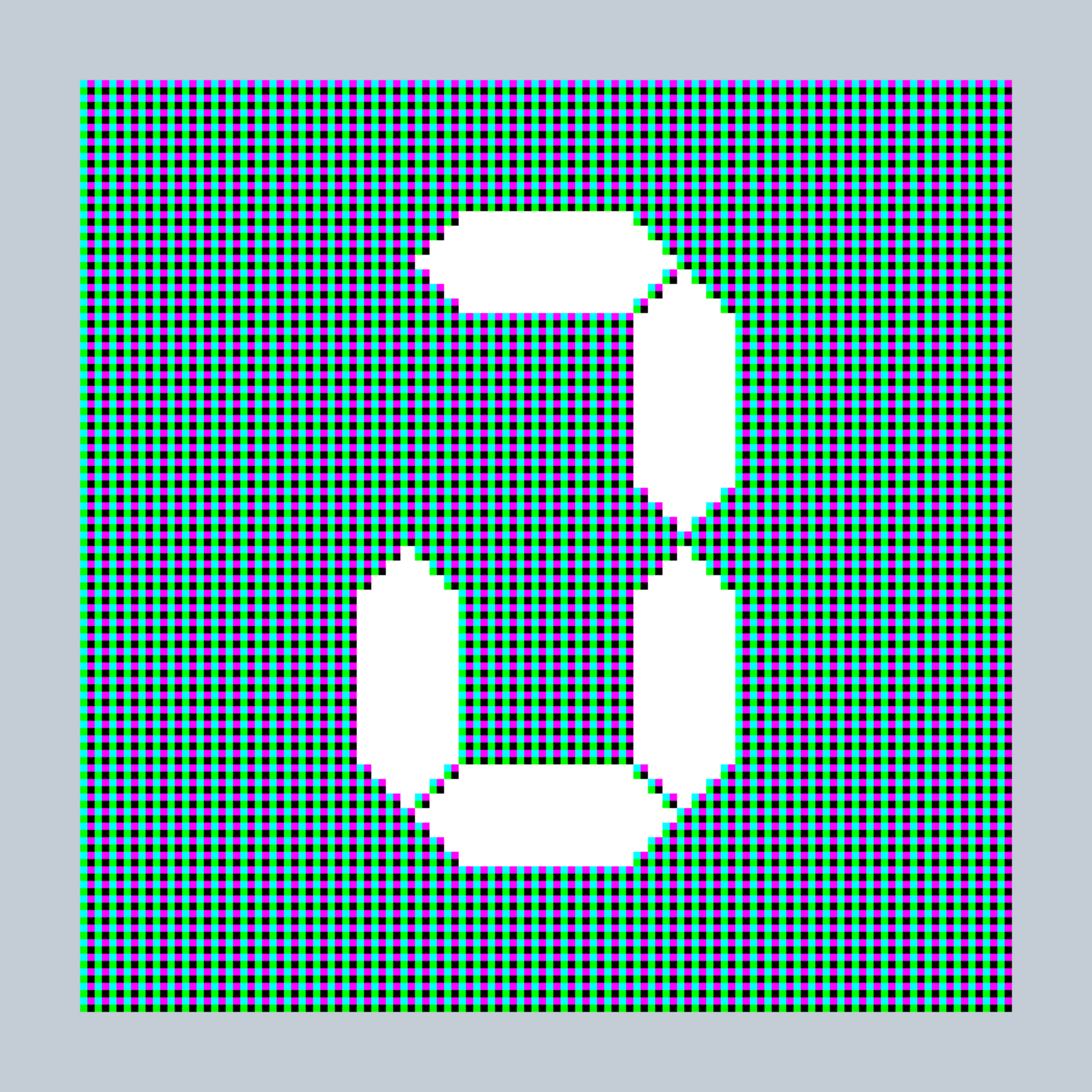 Art Blocks - Art Blocks v2 - 27-Bit Digital #279 - NFT # 21000279