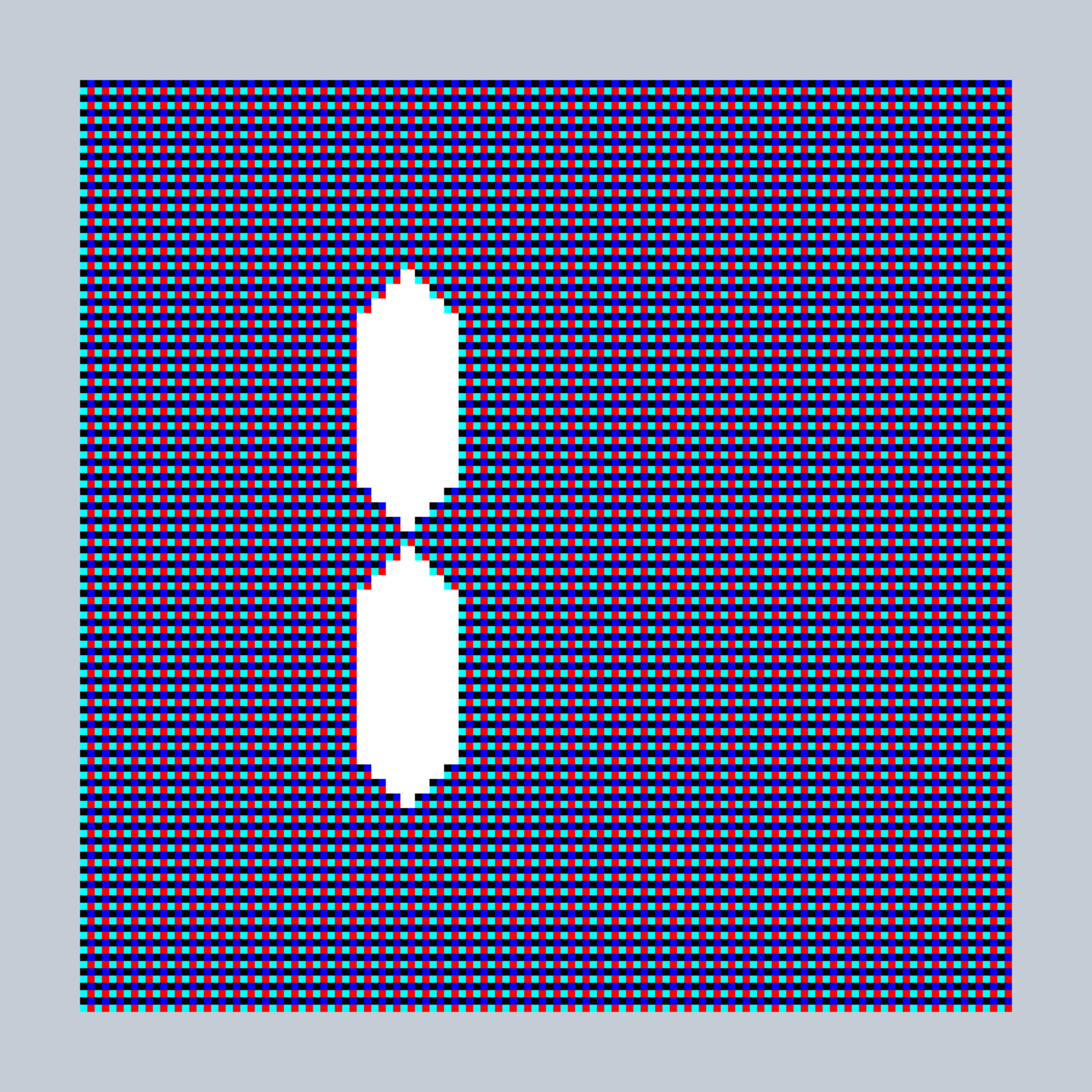 Art Blocks - Art Blocks v2 - 27-Bit Digital #284 - NFT # 21000284