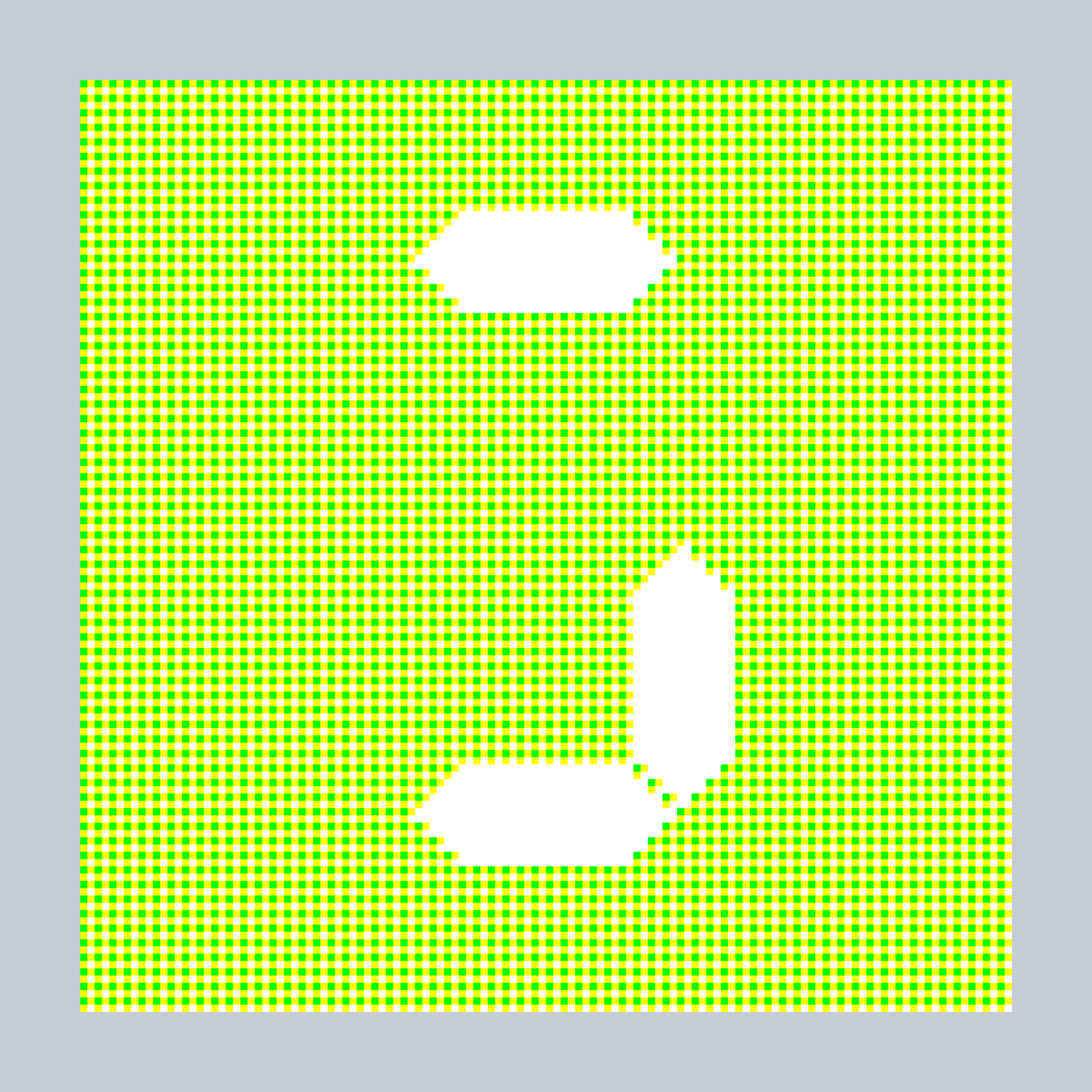 Art Blocks - Art Blocks v2 - 27-Bit Digital #286 - NFT # 21000286