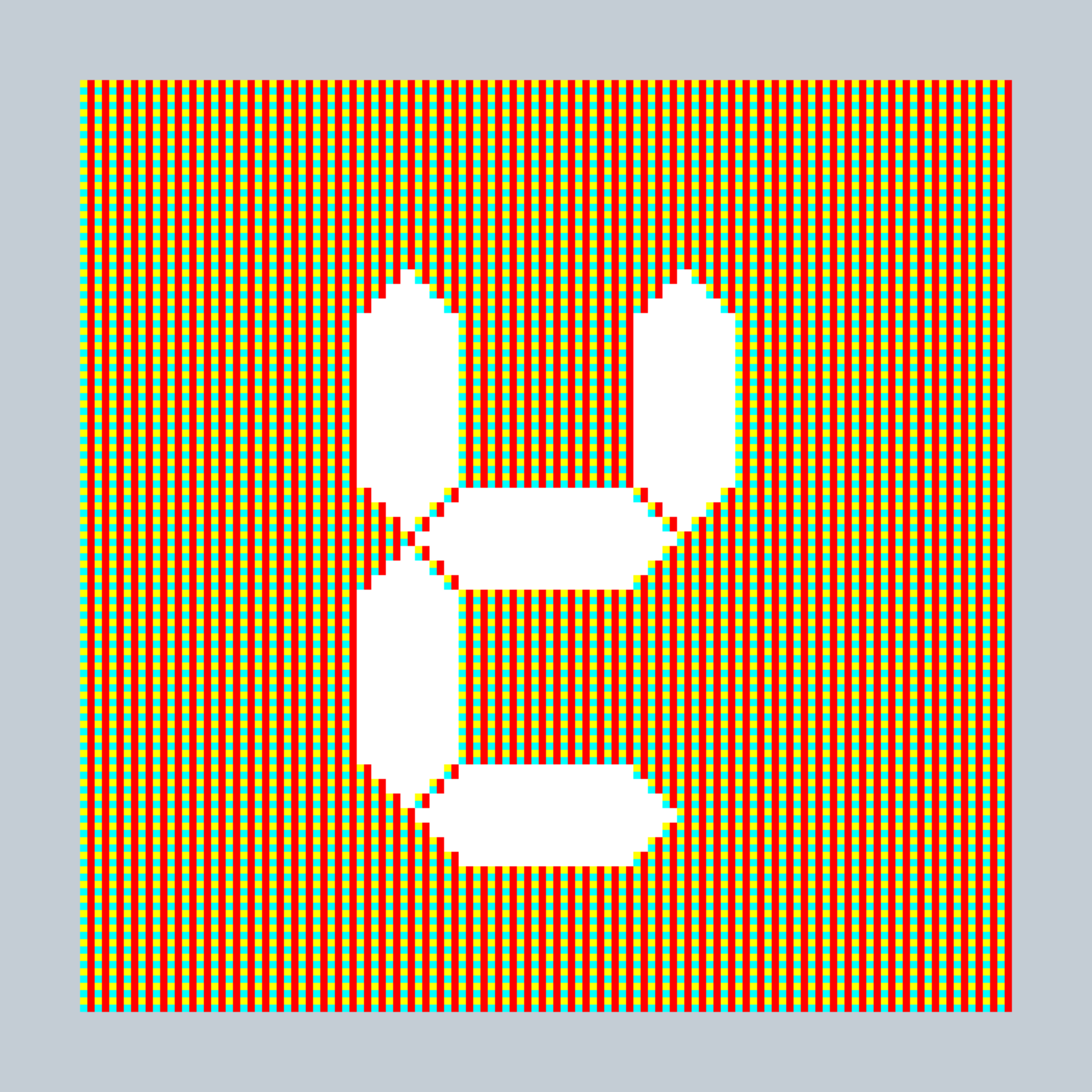 Art Blocks - Art Blocks v2 - 27-Bit Digital #288 - NFT # 21000288