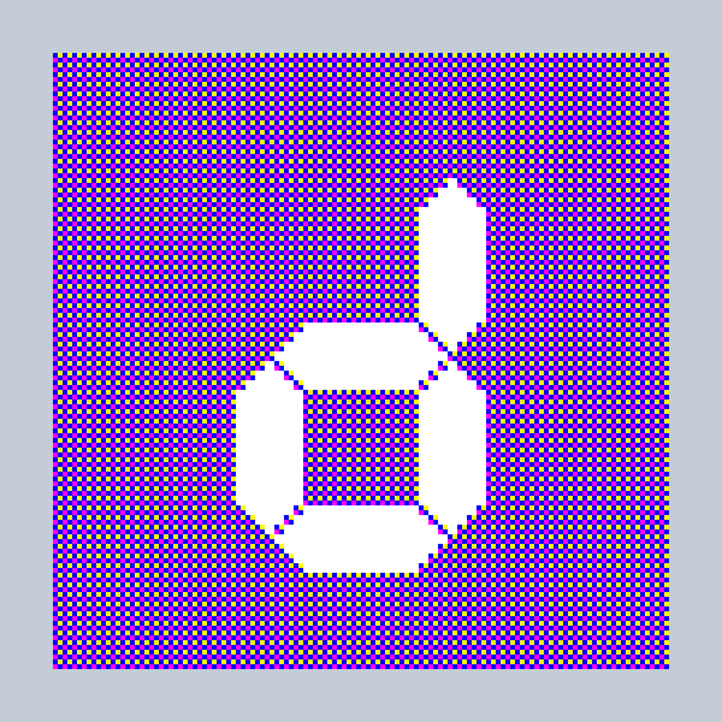 Art Blocks - Art Blocks v2 - 27-Bit Digital #290 - NFT # 21000290