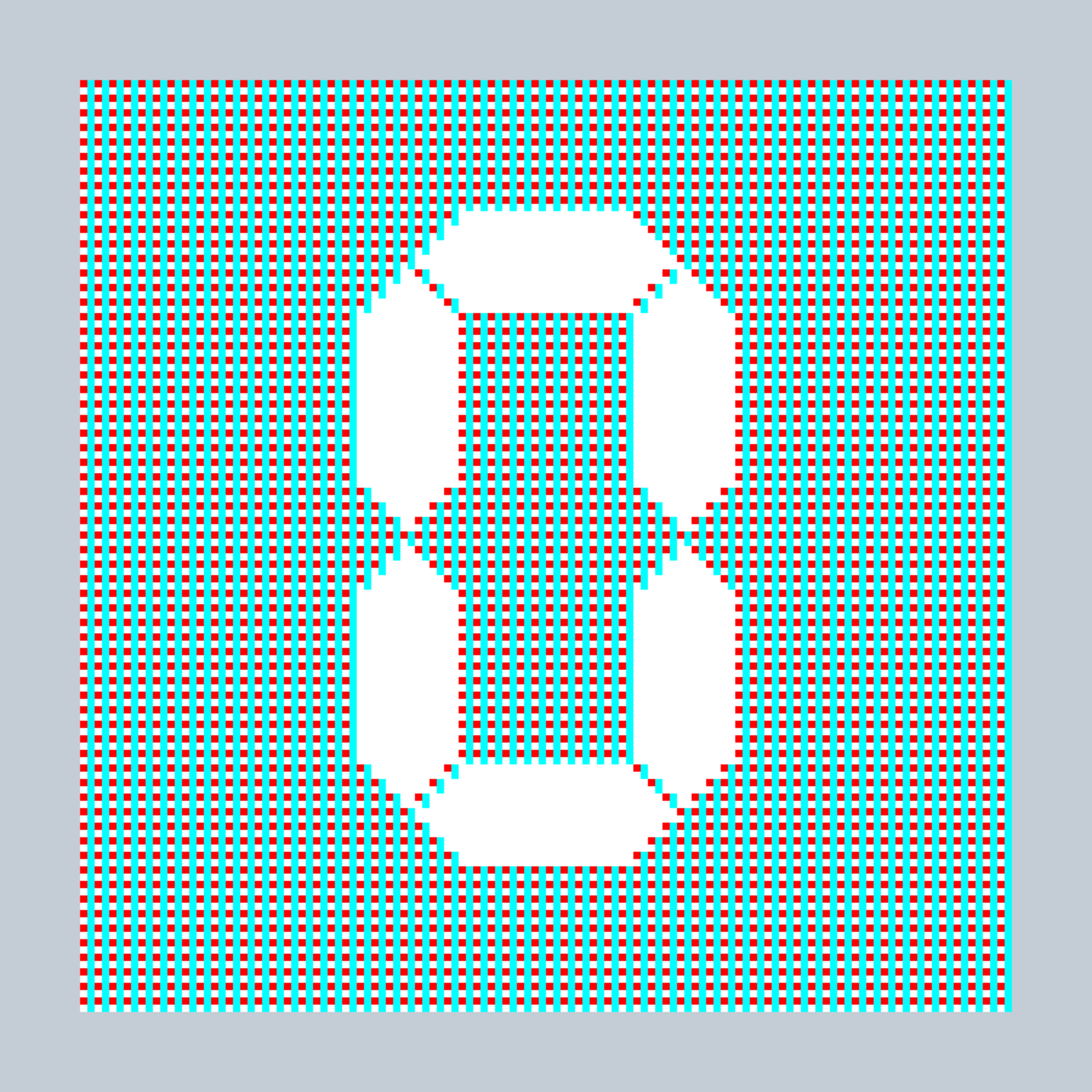 Art Blocks - Art Blocks v2 - 27-Bit Digital #292 - NFT # 21000292