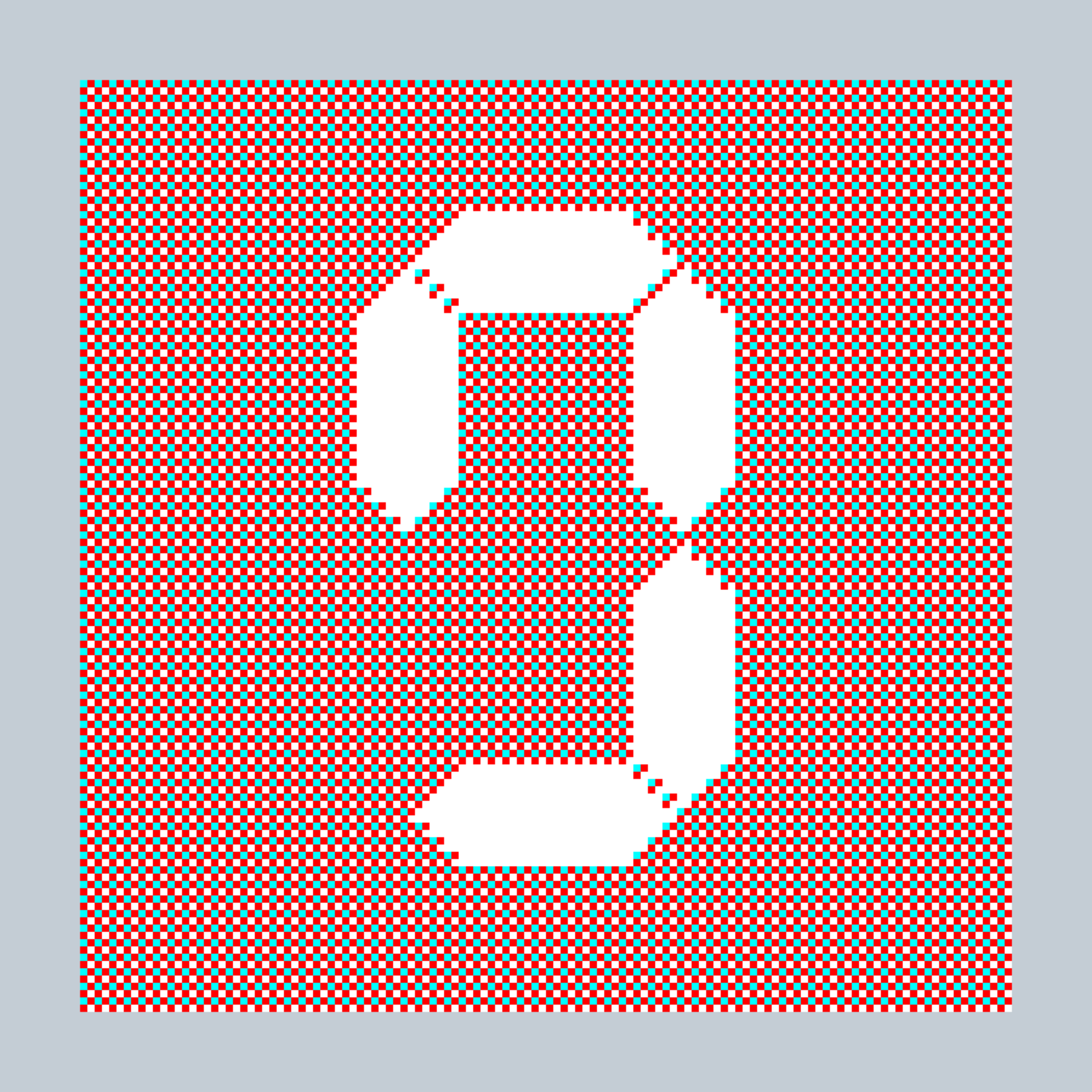 Art Blocks - Art Blocks v2 - 27-Bit Digital #295 - NFT # 21000295