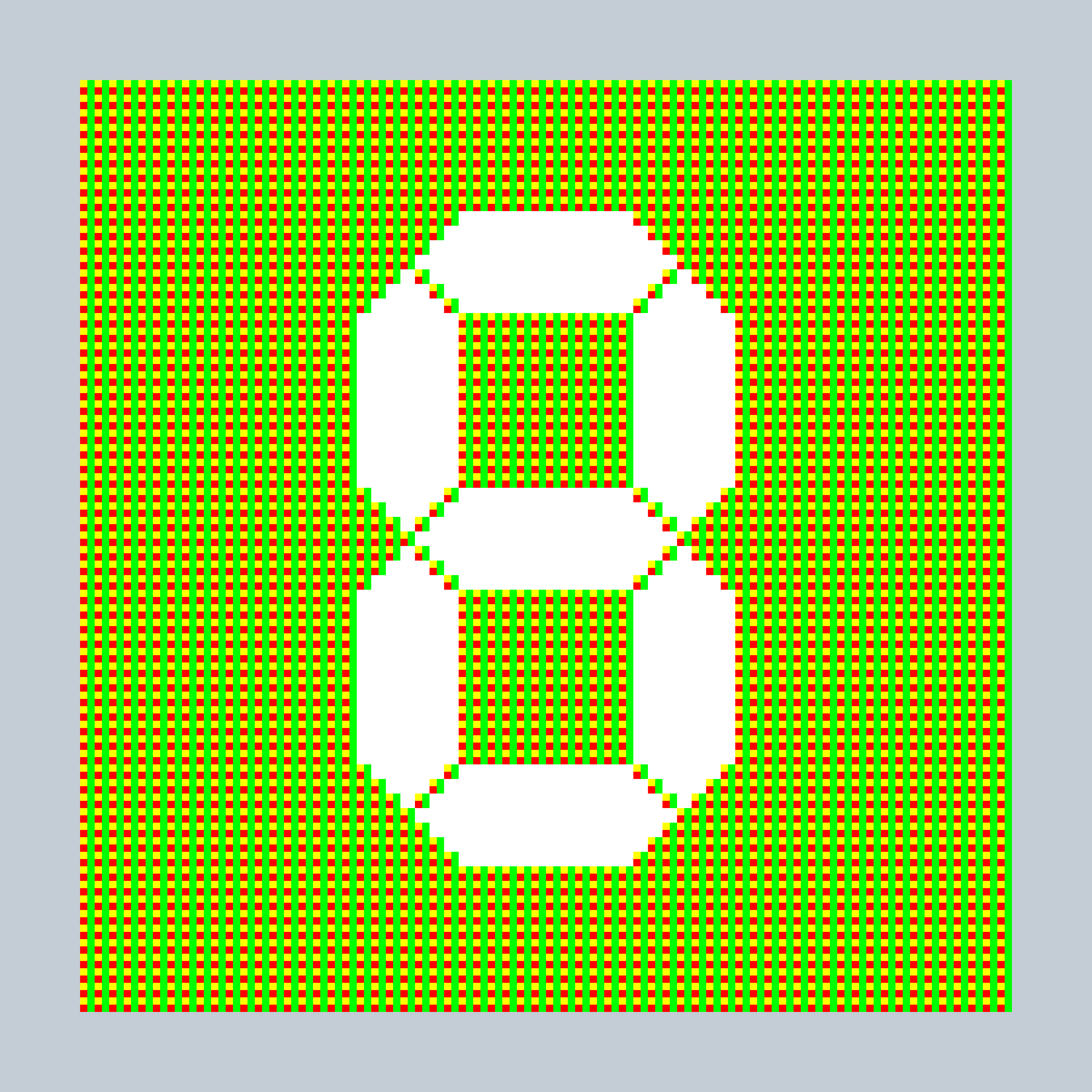 Art Blocks - Art Blocks v2 - 27-Bit Digital #298 - NFT # 21000298