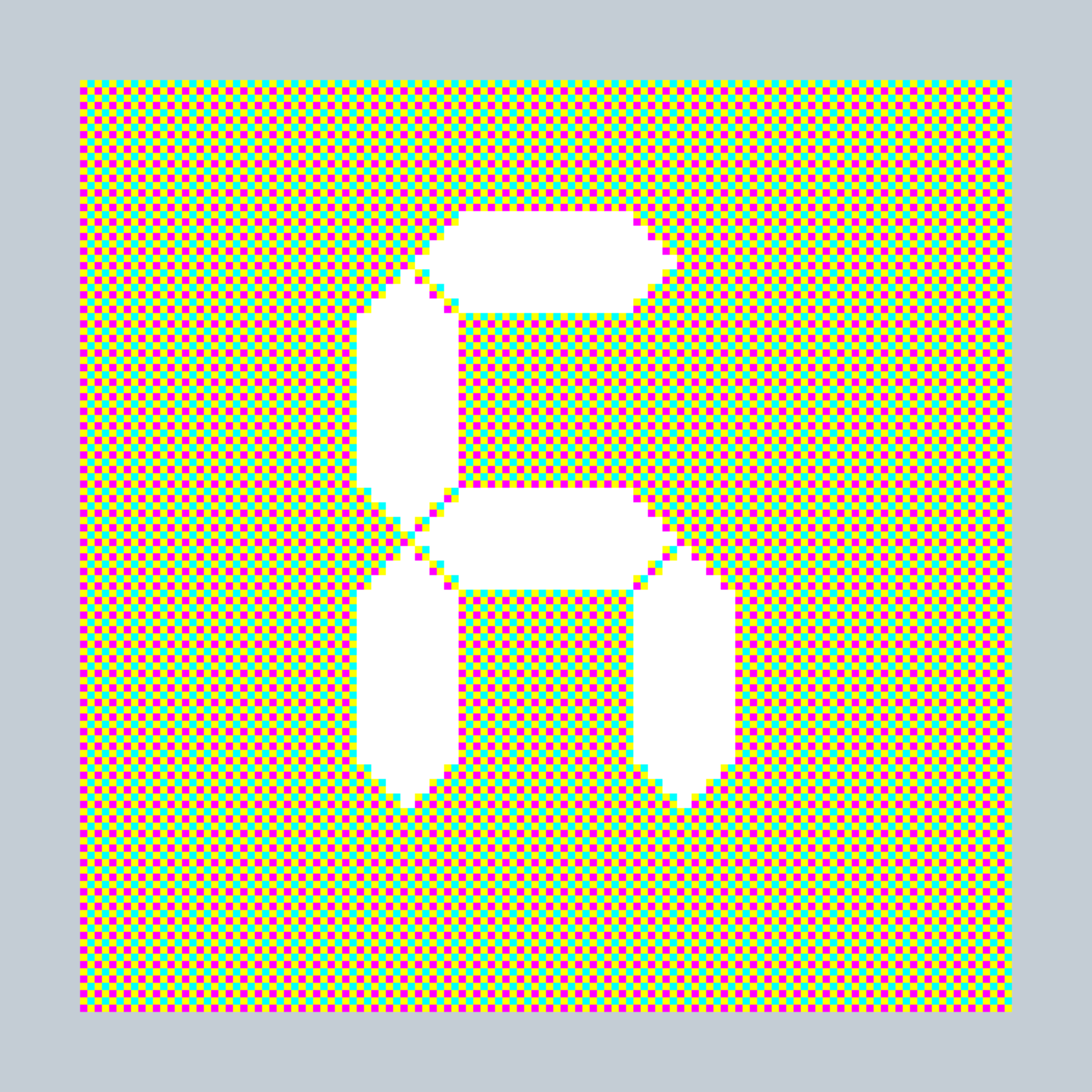 Art Blocks - Art Blocks v2 - 27-Bit Digital #299 - NFT # 21000299