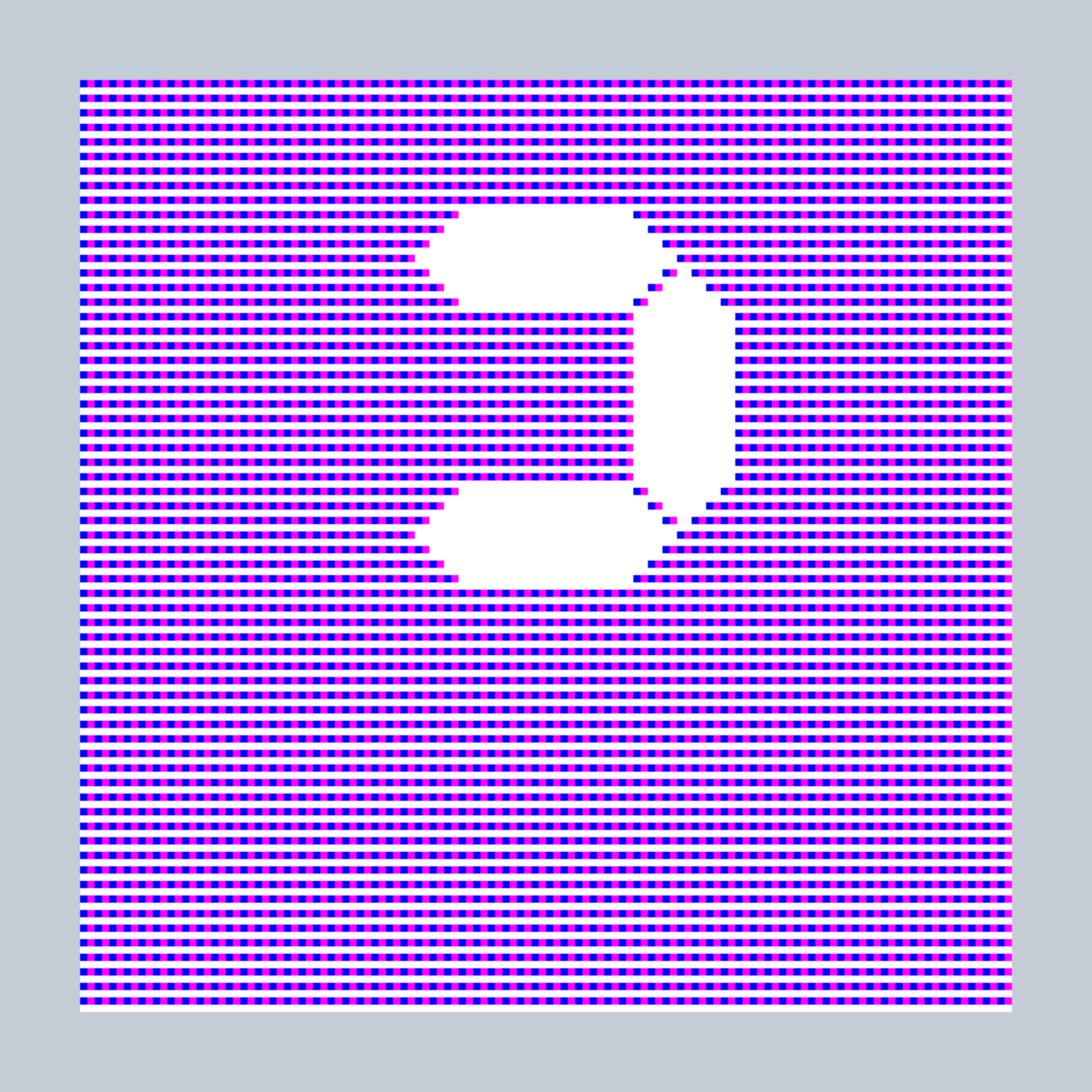 Art Blocks - Art Blocks v2 - 27-Bit Digital #302 - NFT # 21000302