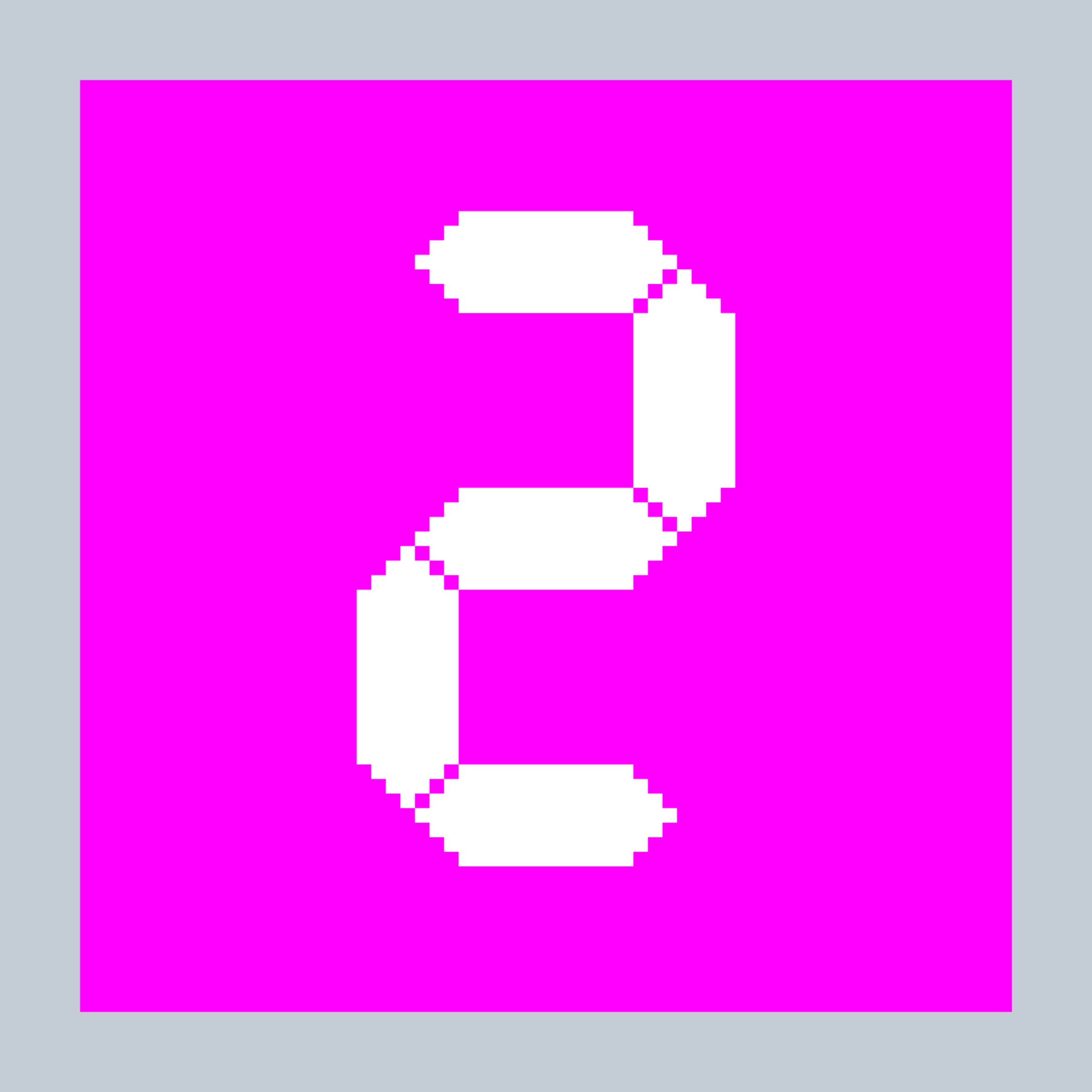 Art Blocks - Art Blocks v2 - 27-Bit Digital #312 - NFT # 21000312