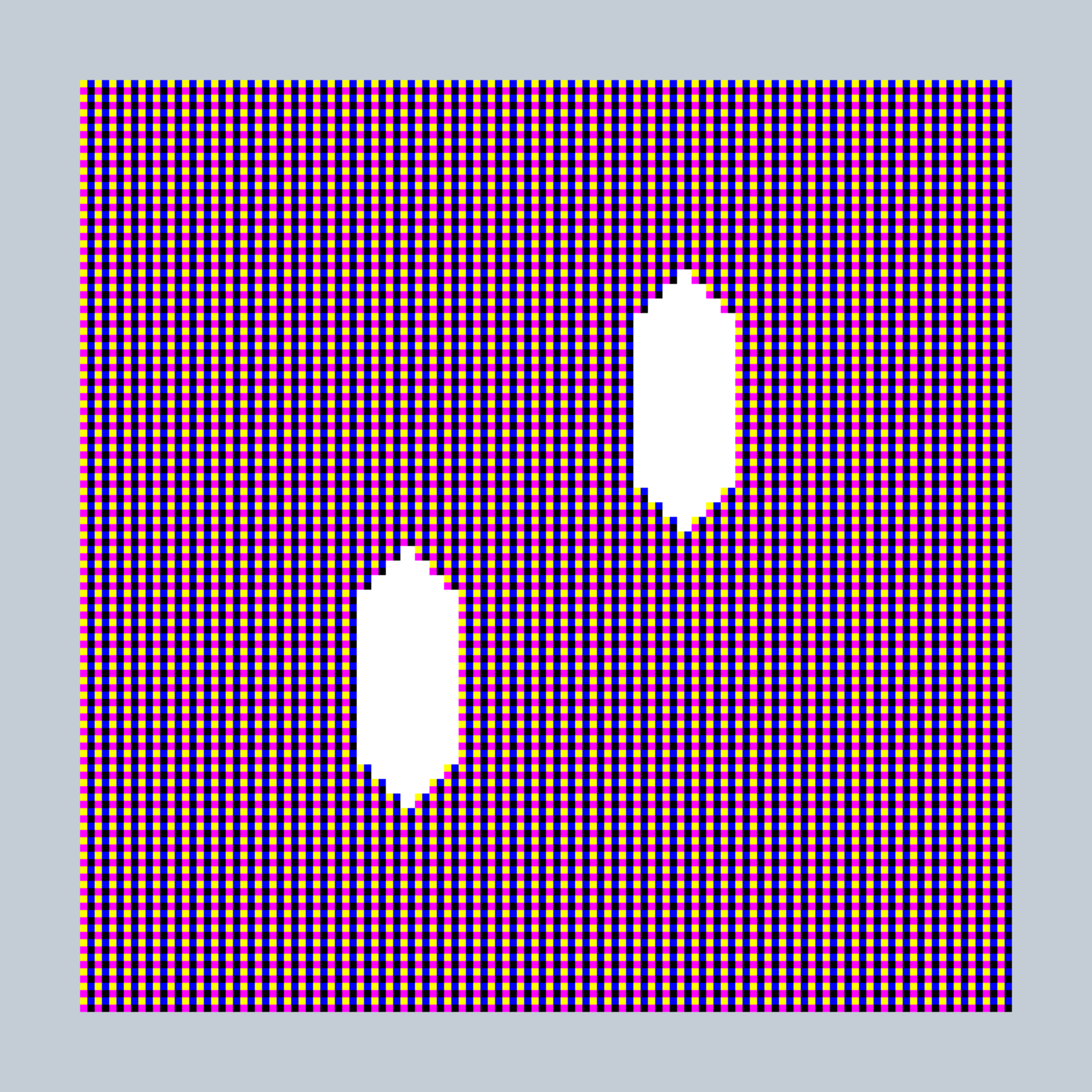 Art Blocks - Art Blocks v2 - 27-Bit Digital #315 - NFT # 21000315