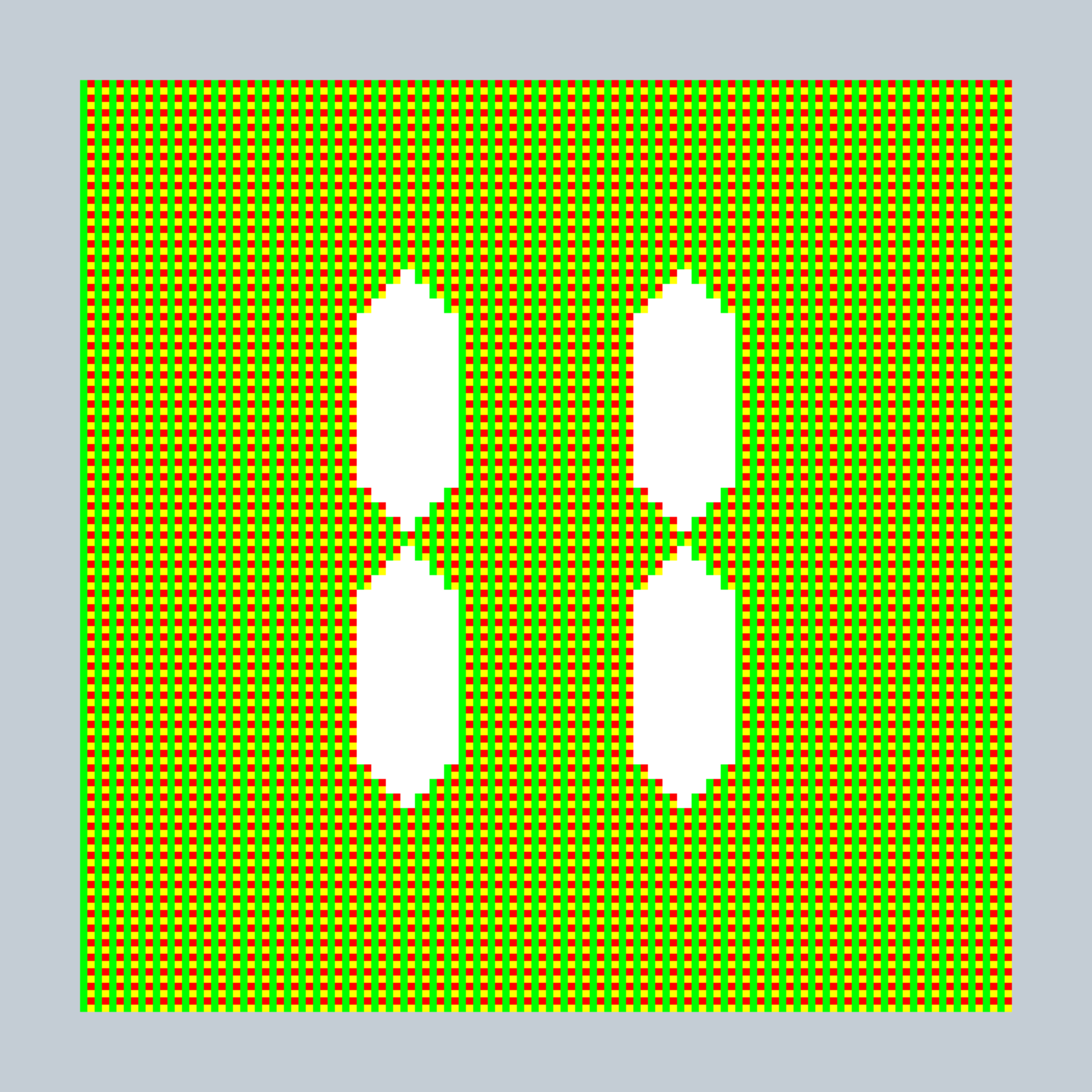 Art Blocks - Art Blocks v2 - 27-Bit Digital #318 - NFT # 21000318