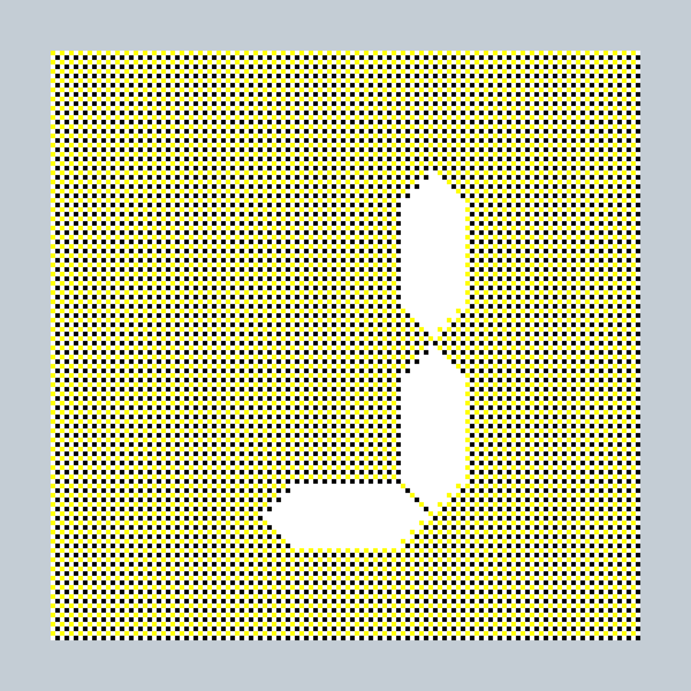 Art Blocks - Art Blocks v2 - 27-Bit Digital #320 - NFT # 21000320