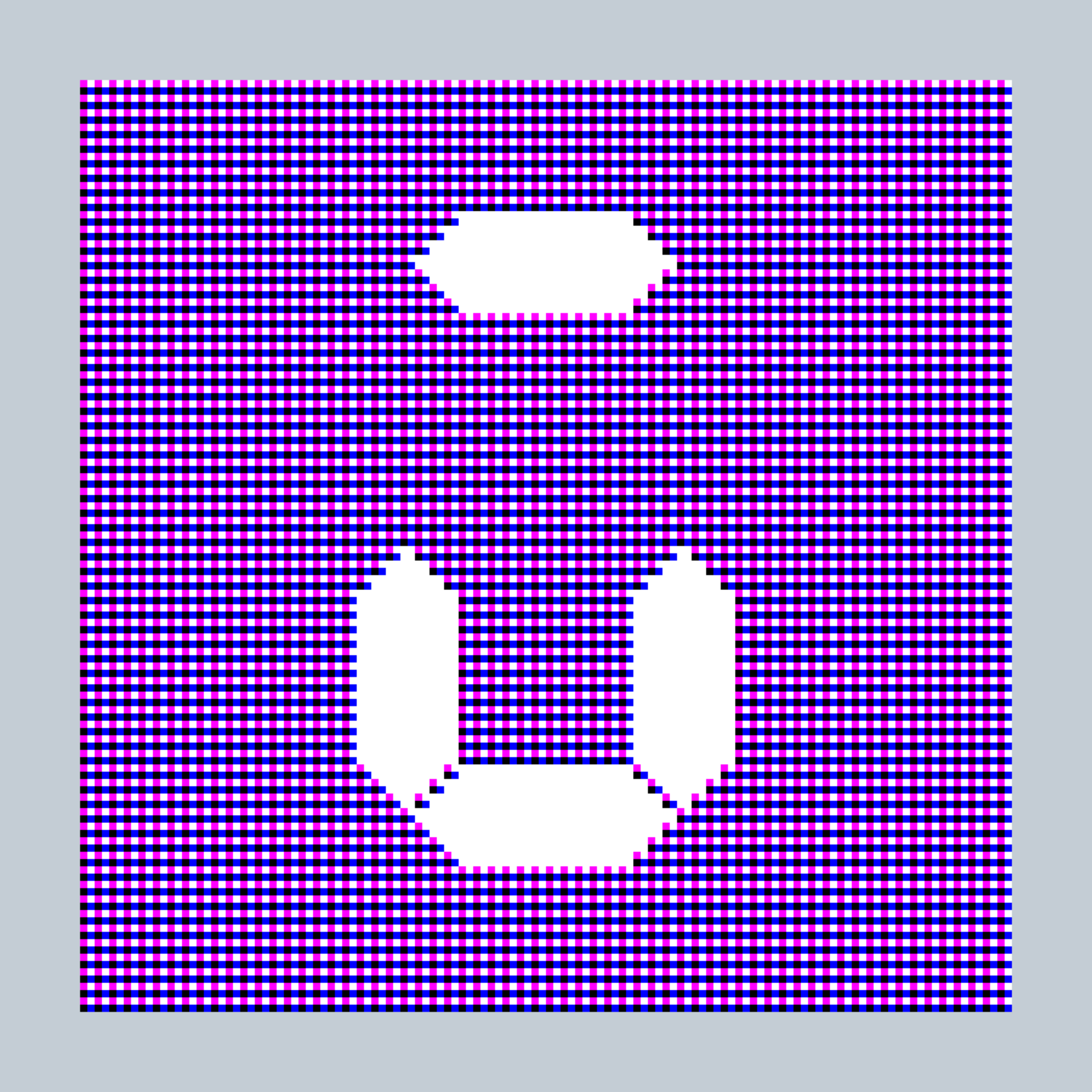 Art Blocks - Art Blocks v2 - 27-Bit Digital #322 - NFT # 21000322