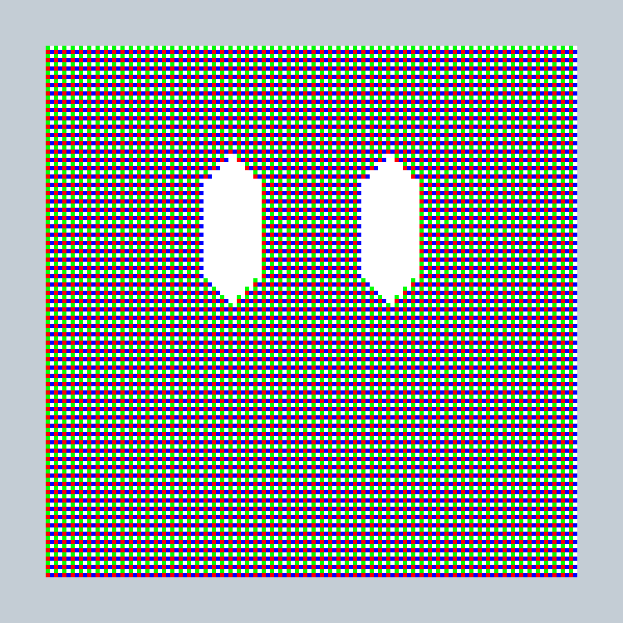 Art Blocks - Art Blocks v2 - 27-Bit Digital #327 - NFT # 21000327