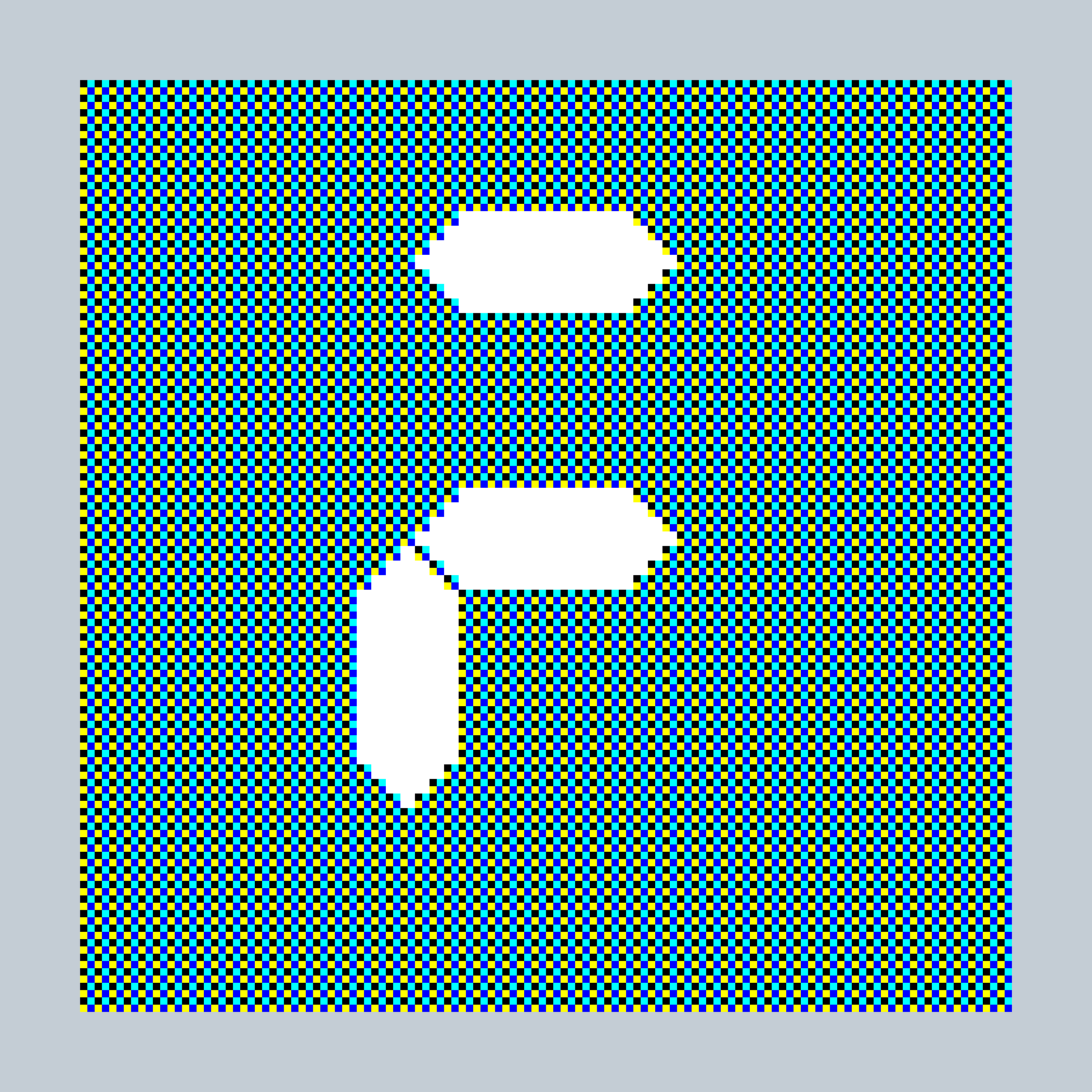 Art Blocks - Art Blocks v2 - 27-Bit Digital #331 - NFT # 21000331