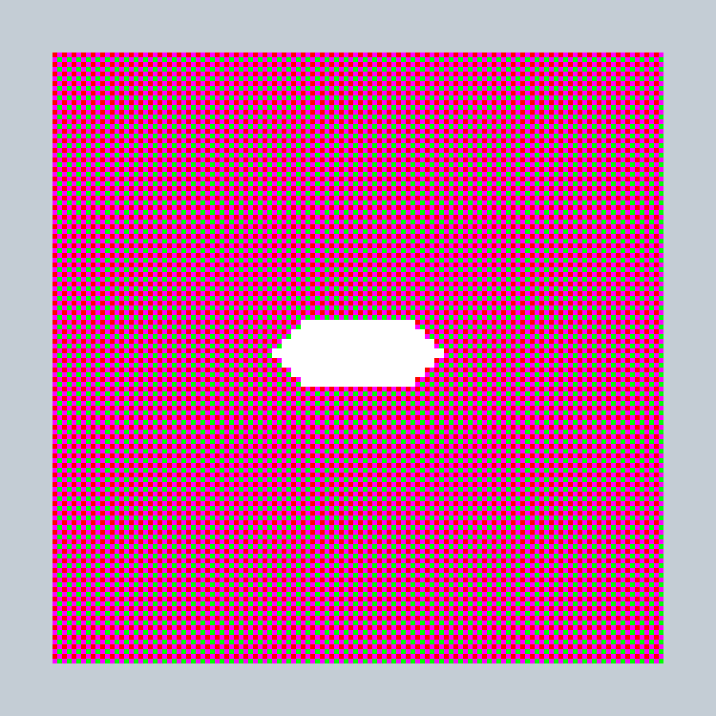 Art Blocks - Art Blocks v2 - 27-Bit Digital #332 - NFT # 21000332