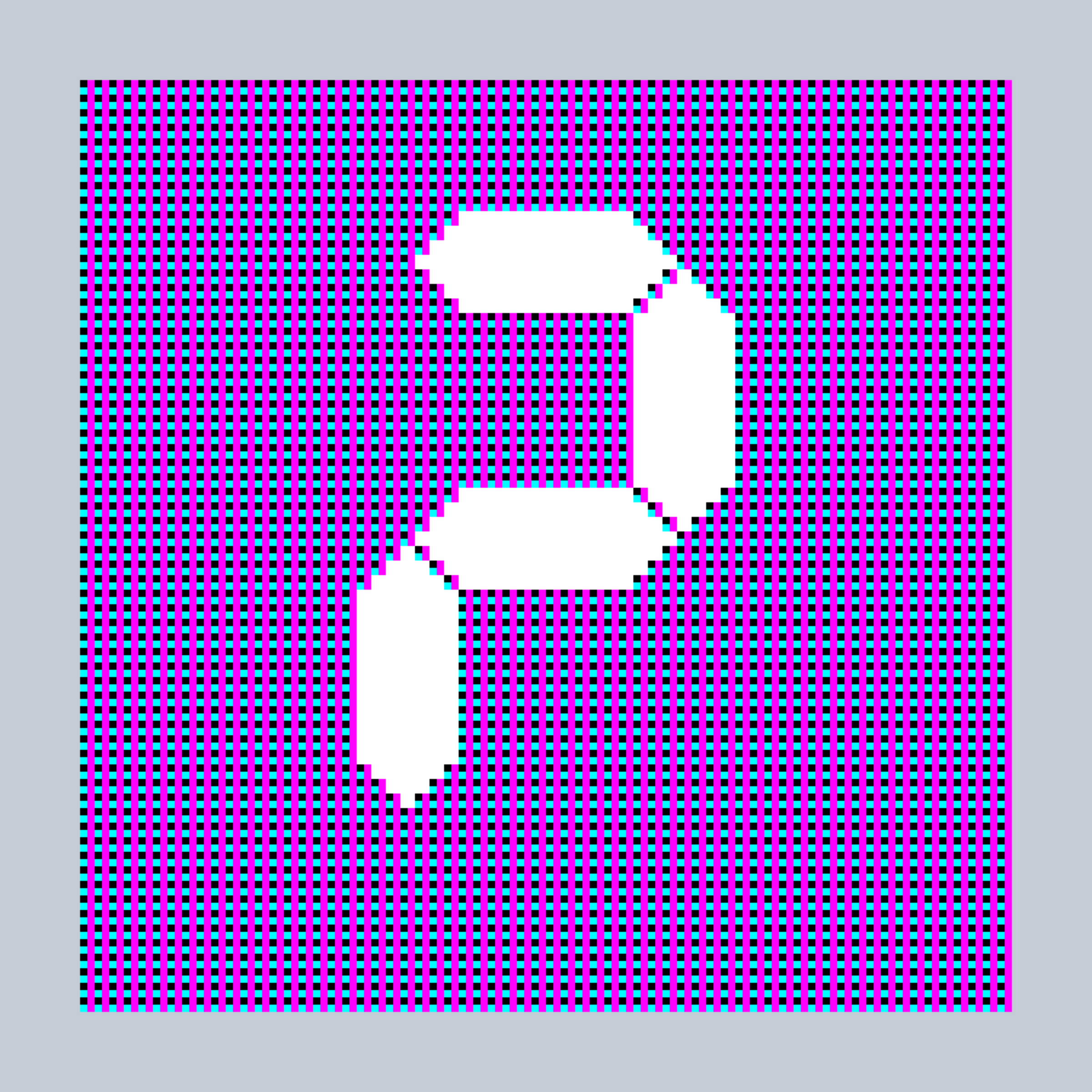 Art Blocks - Art Blocks v2 - 27-Bit Digital #334 - NFT # 21000334