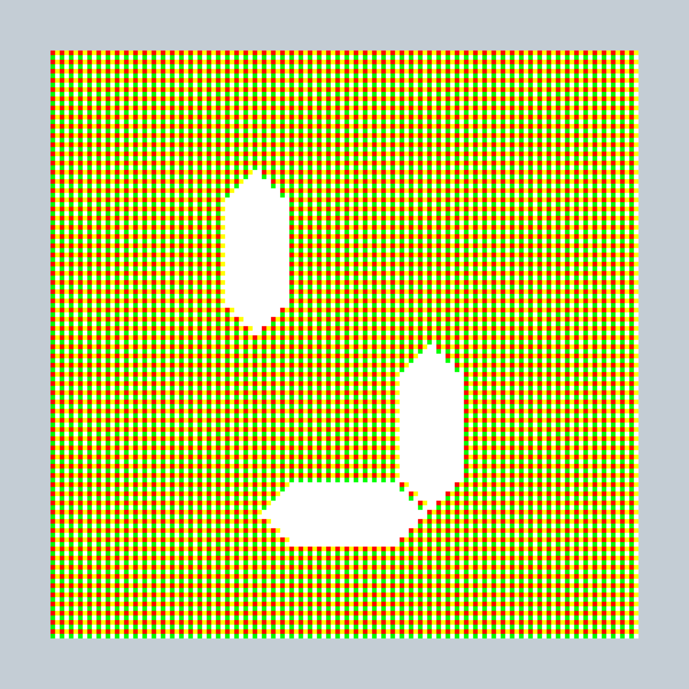 Art Blocks - Art Blocks v2 - 27-Bit Digital #335 - NFT # 21000335