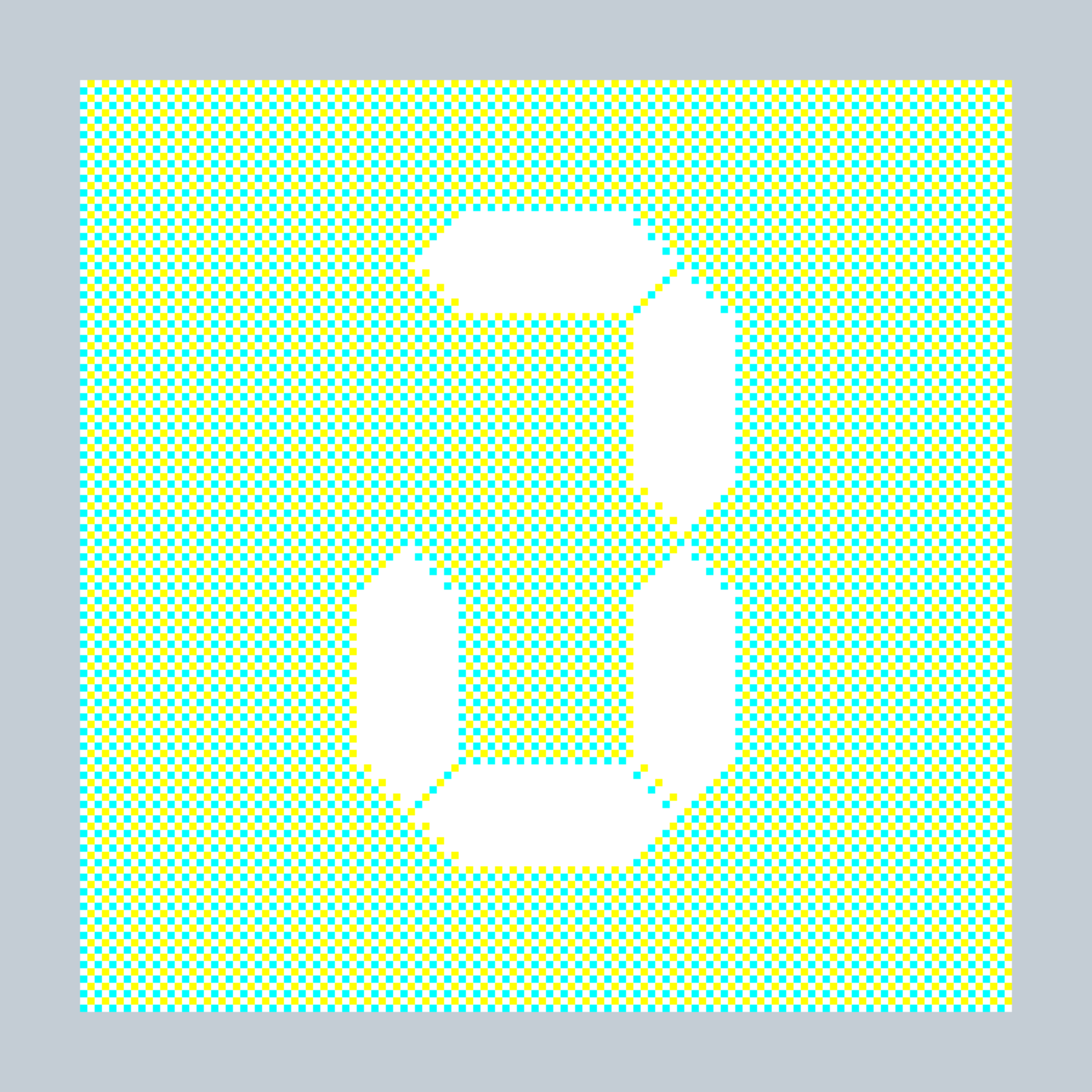 Art Blocks - Art Blocks v2 - 27-Bit Digital #336 - NFT # 21000336