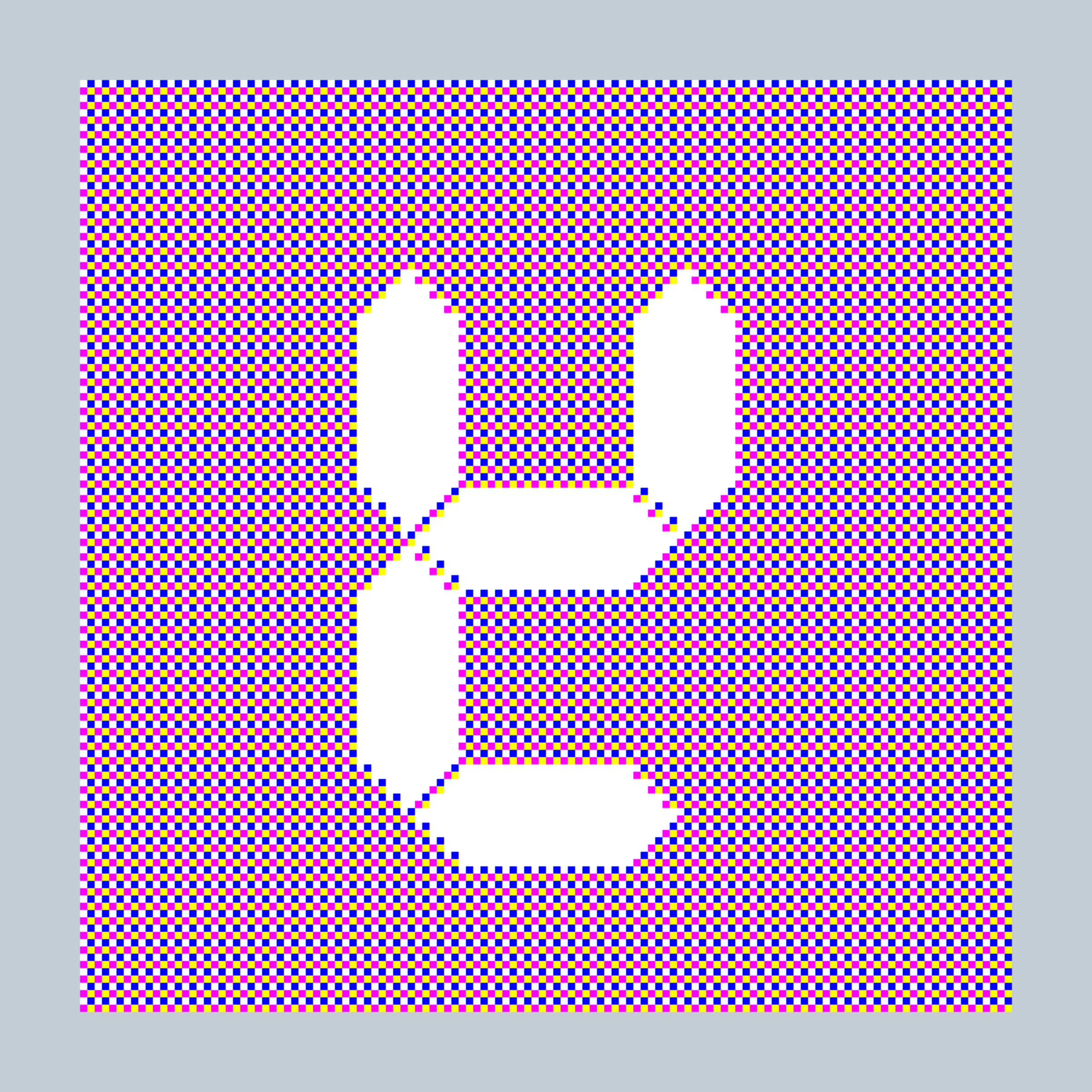 Art Blocks - Art Blocks v2 - 27-Bit Digital #342 - NFT # 21000342