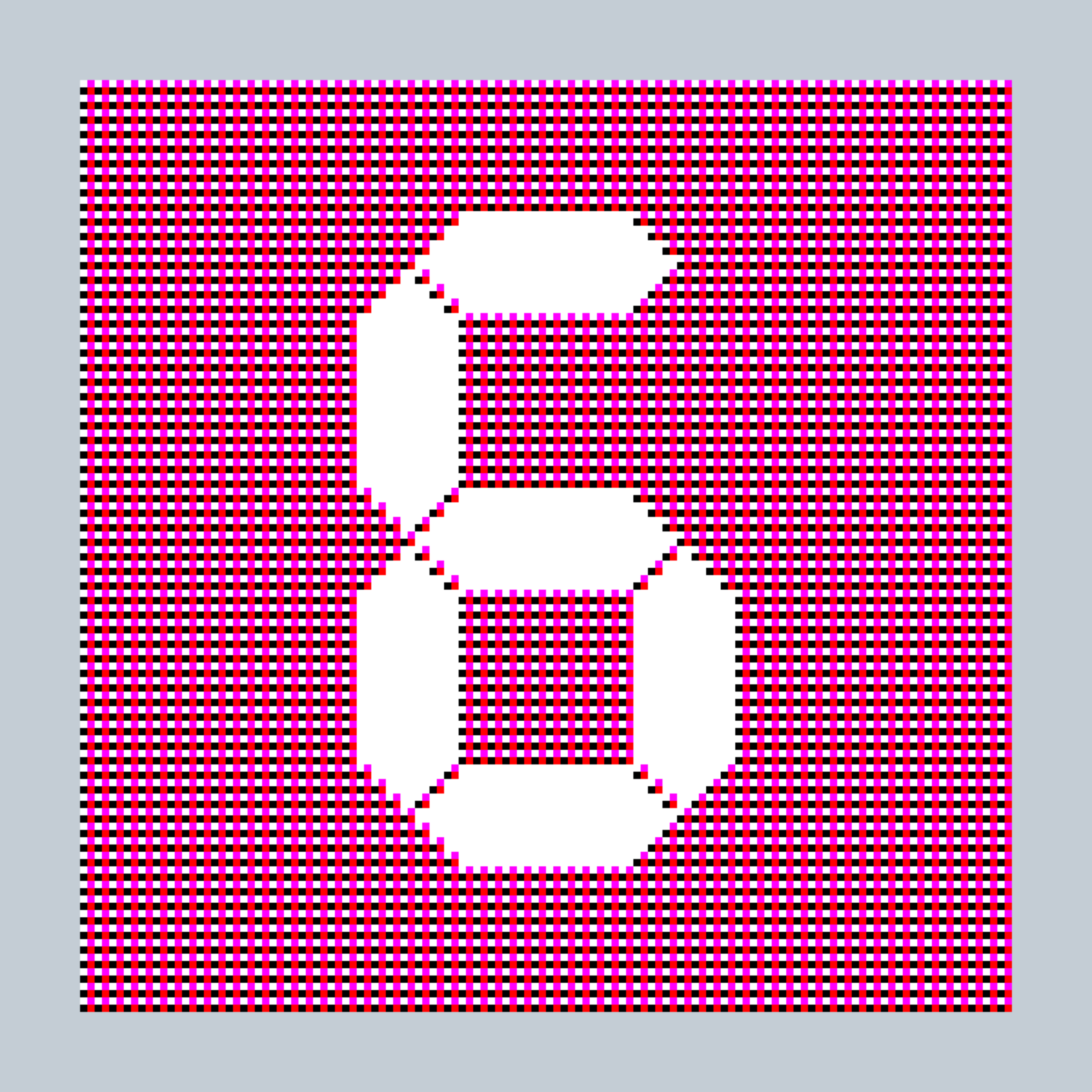 Art Blocks - Art Blocks v2 - 27-Bit Digital #344 - NFT # 21000344