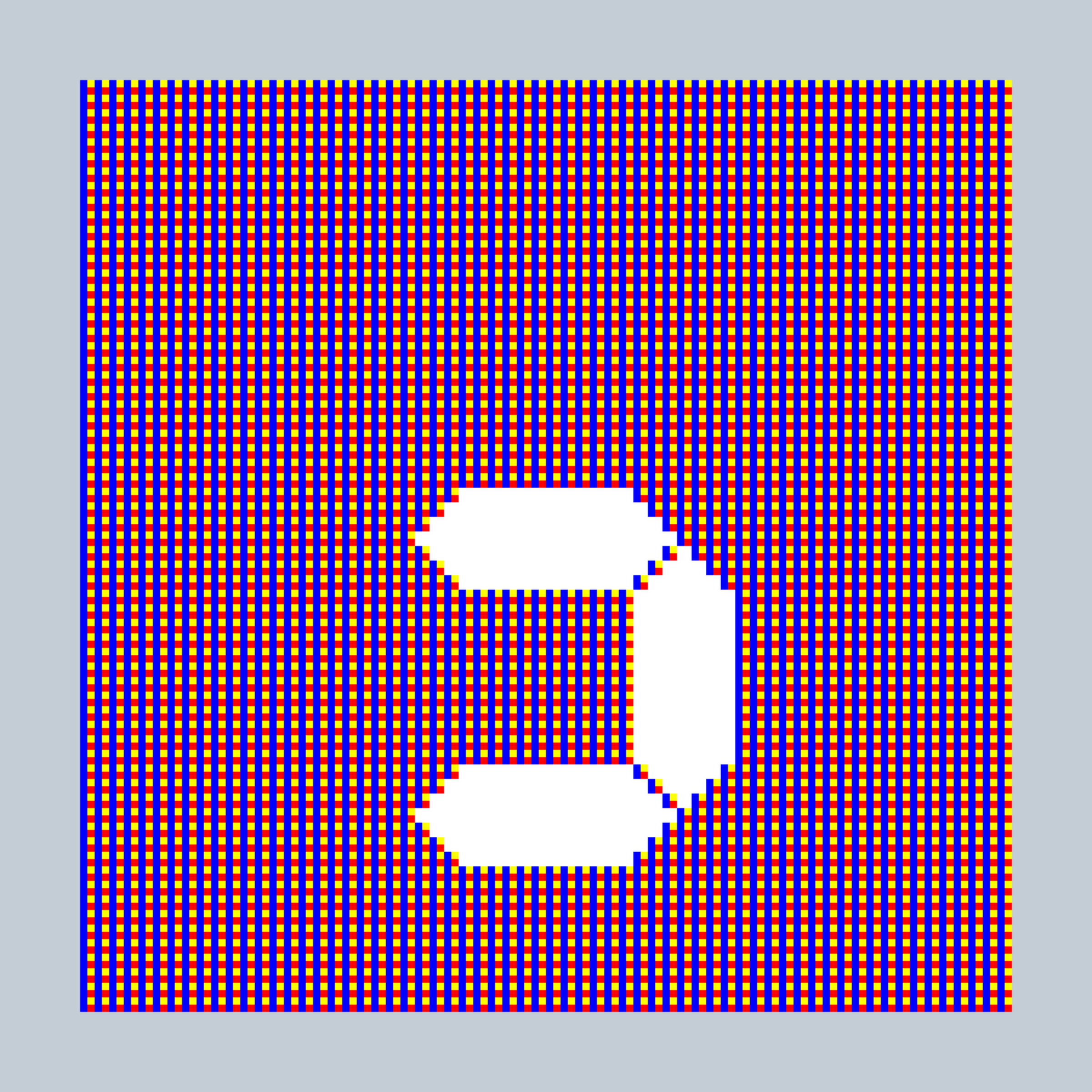 Art Blocks - Art Blocks v2 - 27-Bit Digital #348 - NFT # 21000348