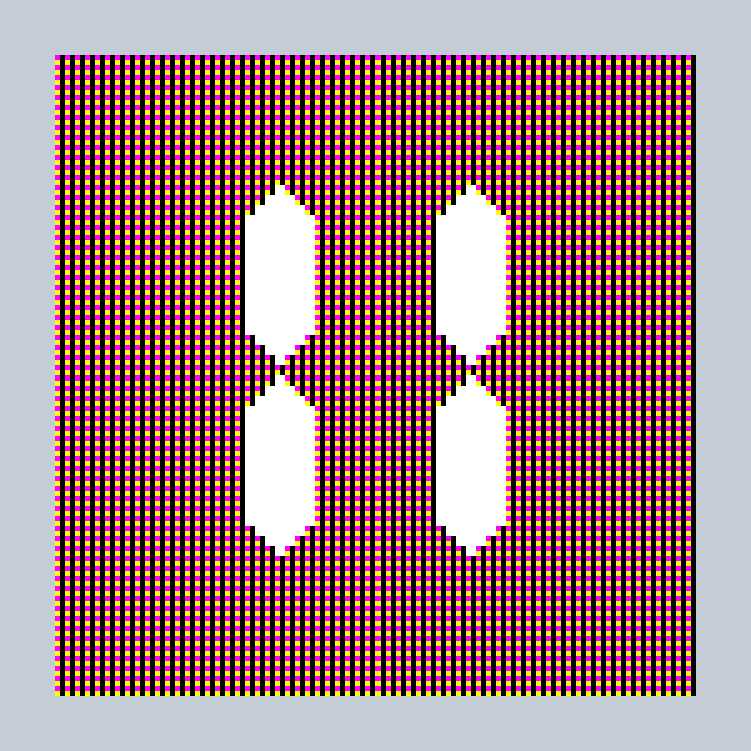 Art Blocks - Art Blocks v2 - 27-Bit Digital #350 - NFT # 21000350