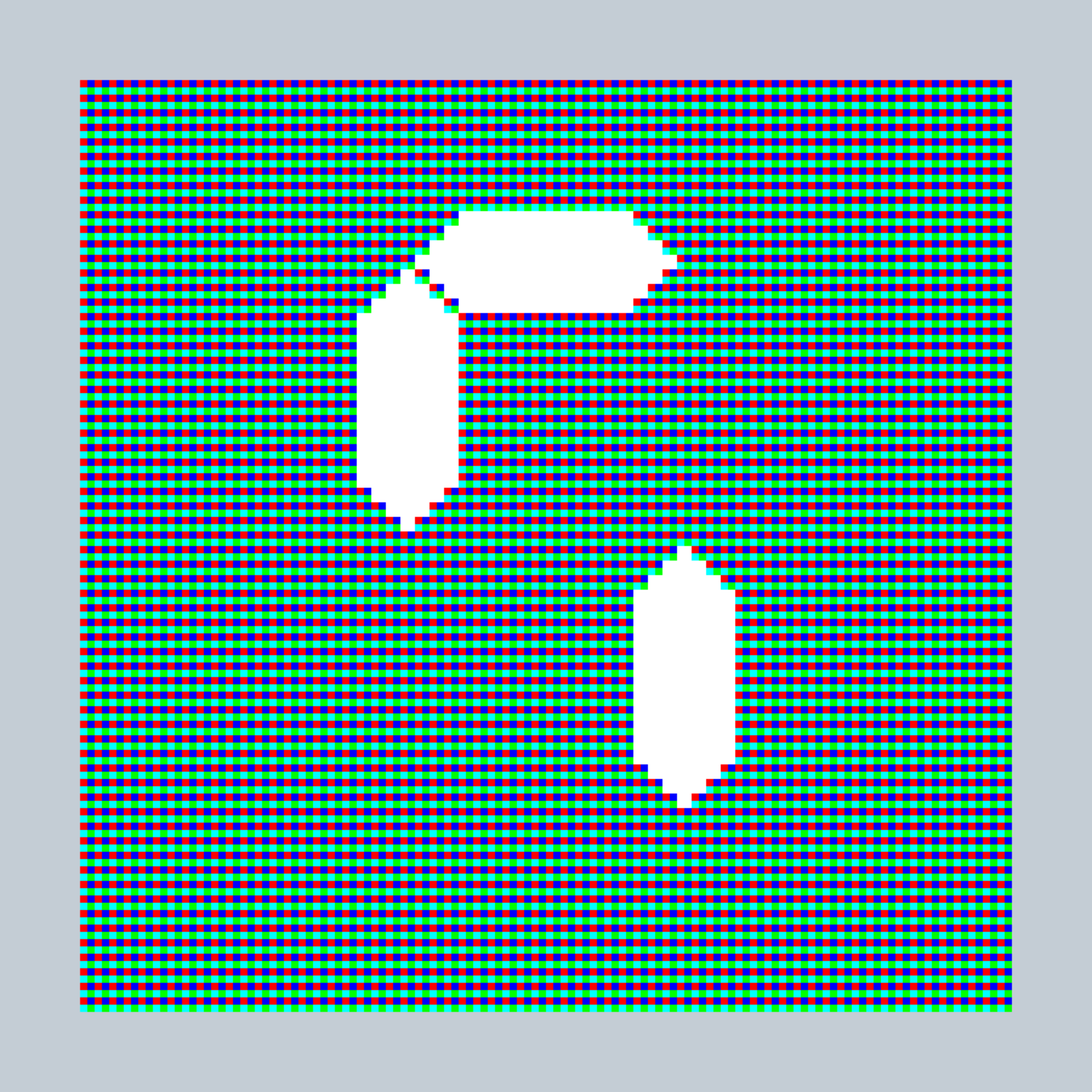 Art Blocks - Art Blocks v2 - 27-Bit Digital #352 - NFT # 21000352