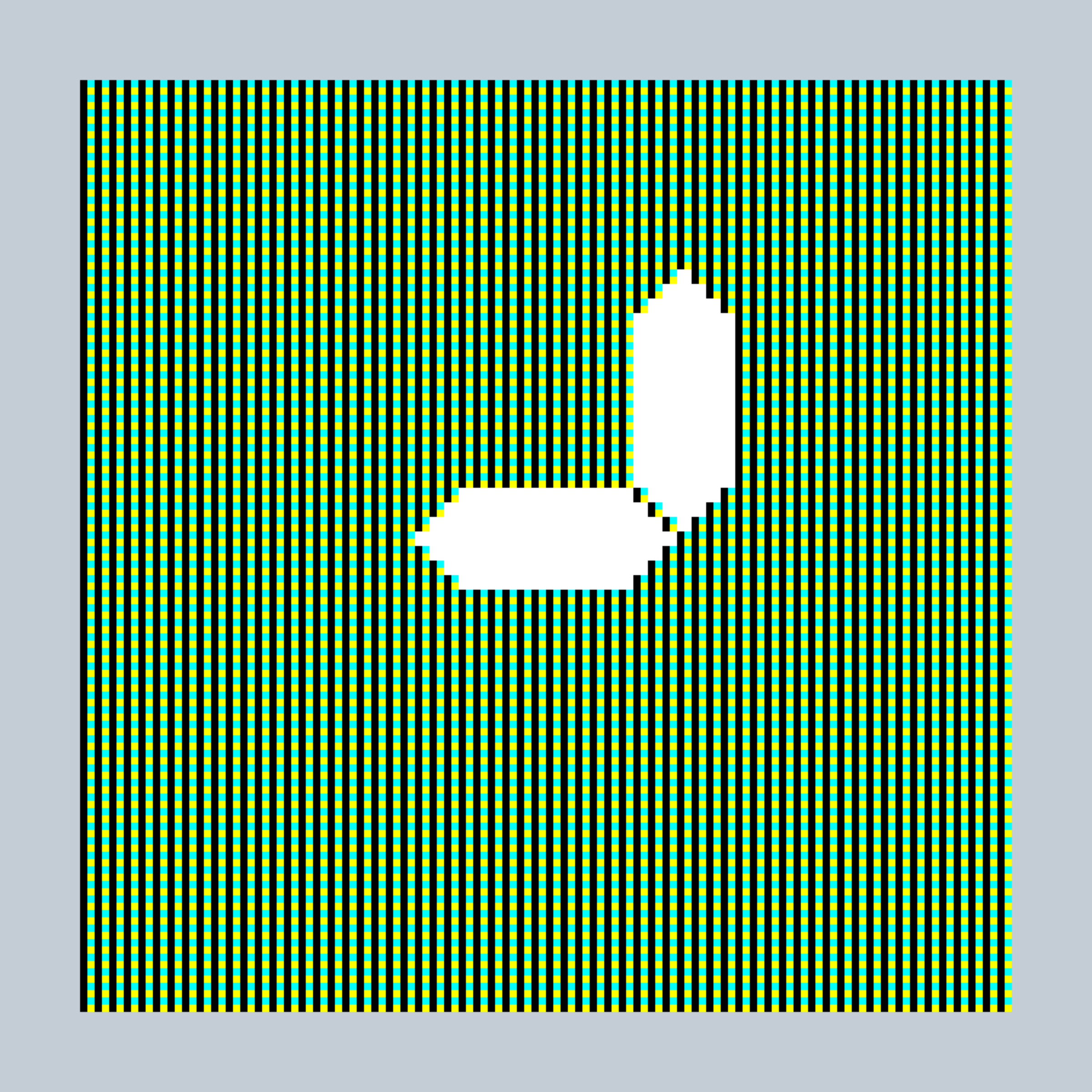 Art Blocks - Art Blocks v2 - 27-Bit Digital #356 - NFT # 21000356