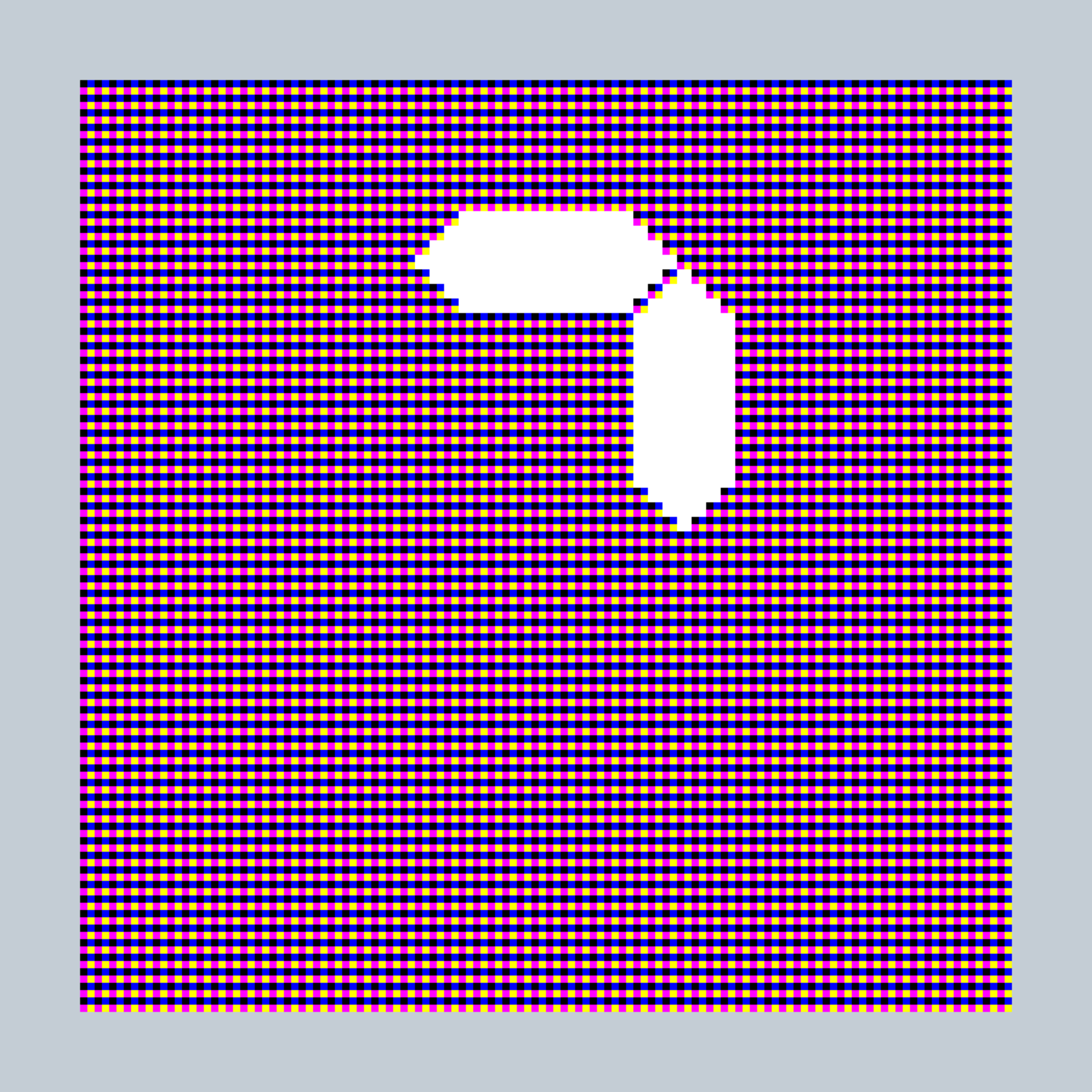 Art Blocks - Art Blocks v2 - 27-Bit Digital #358 - NFT # 21000358