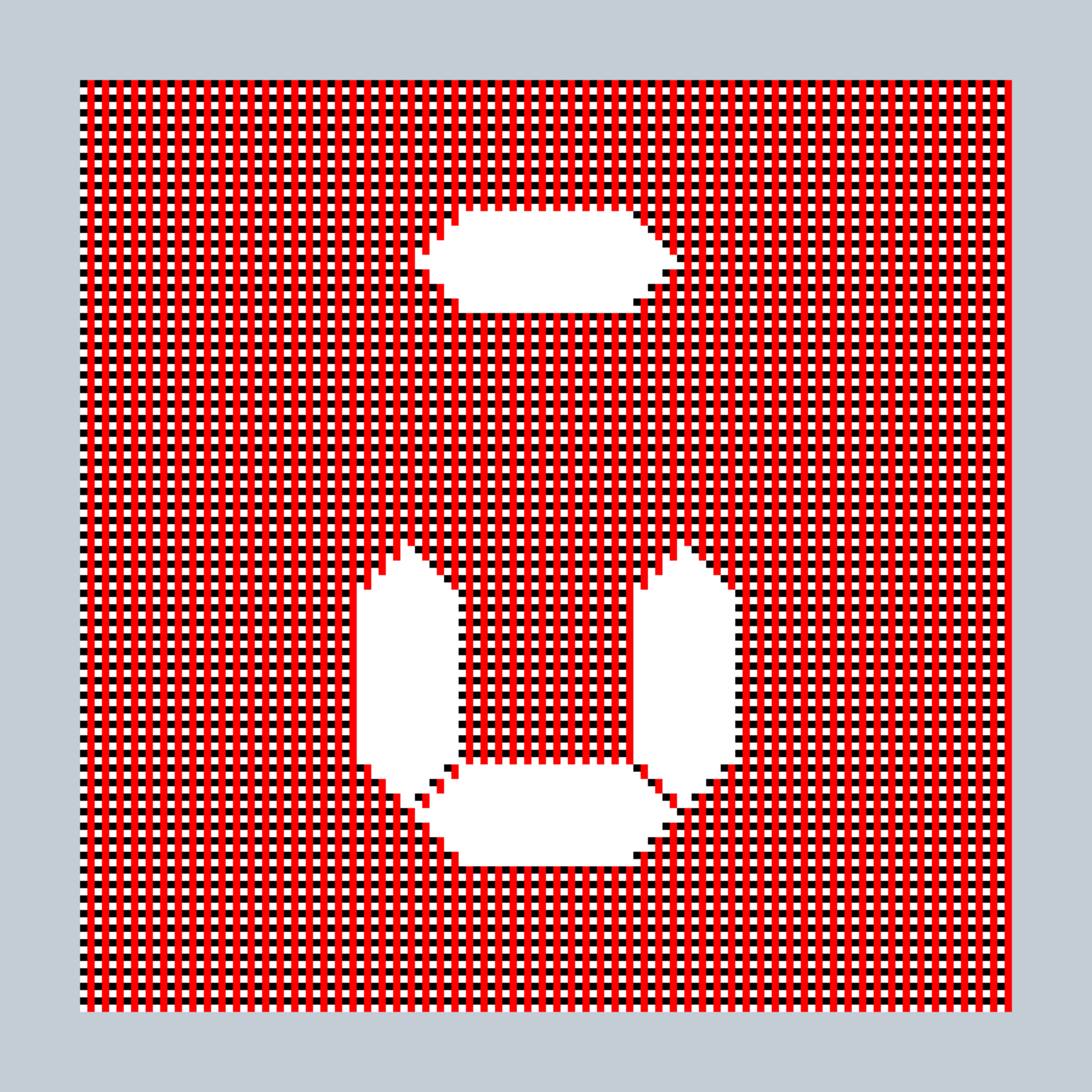 Art Blocks - Art Blocks v2 - 27-Bit Digital #360 - NFT # 21000360