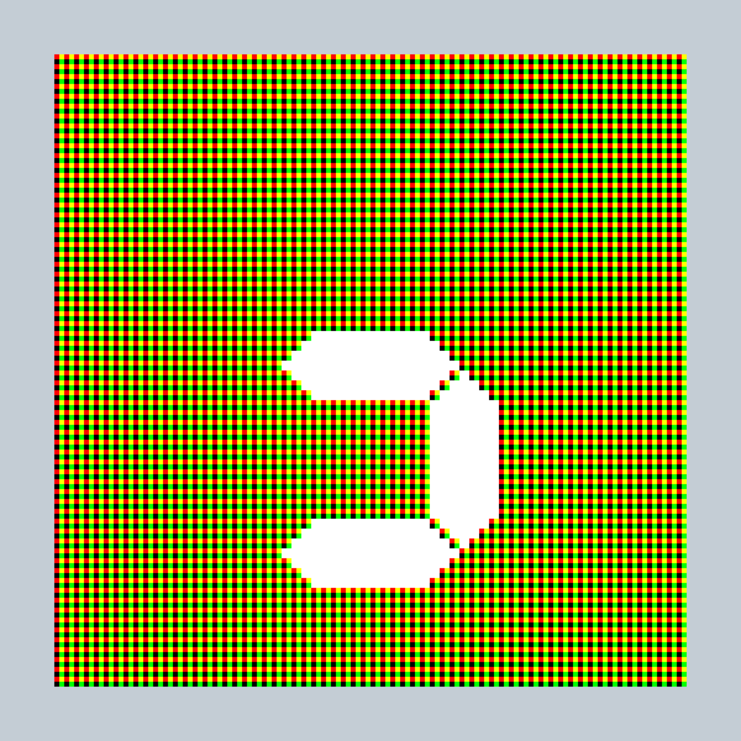 Art Blocks - Art Blocks v2 - 27-Bit Digital #363 - NFT # 21000363